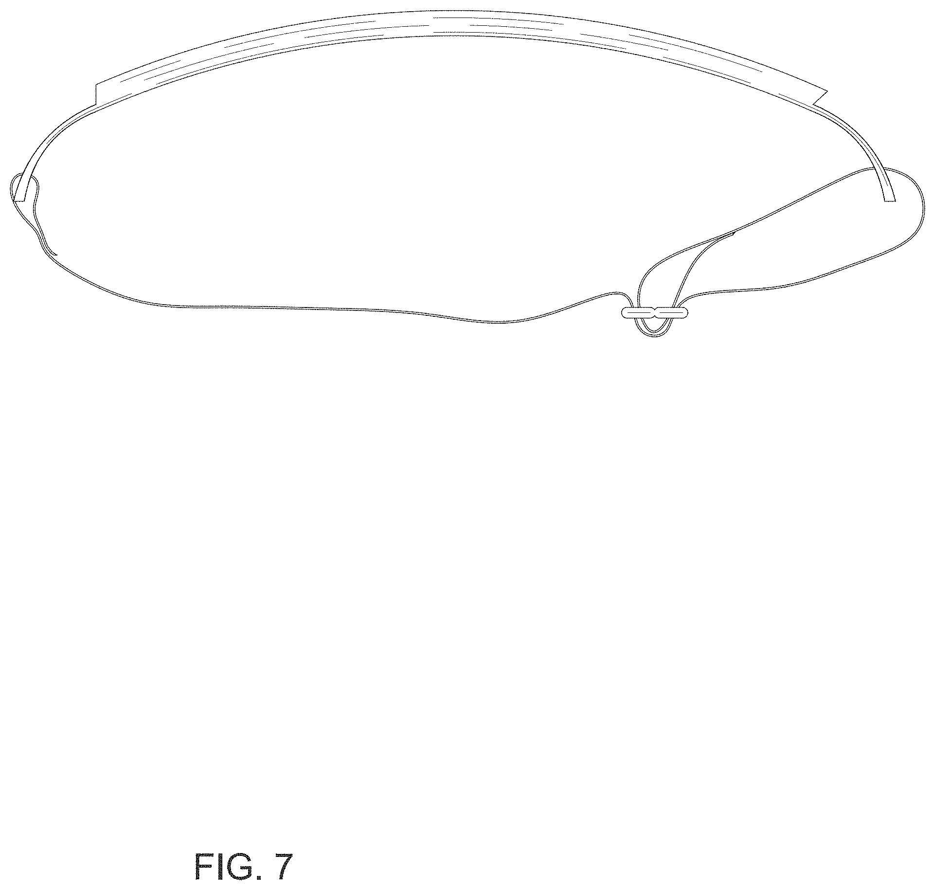 Patent USD1000757 Figure 7 – Sweat headband