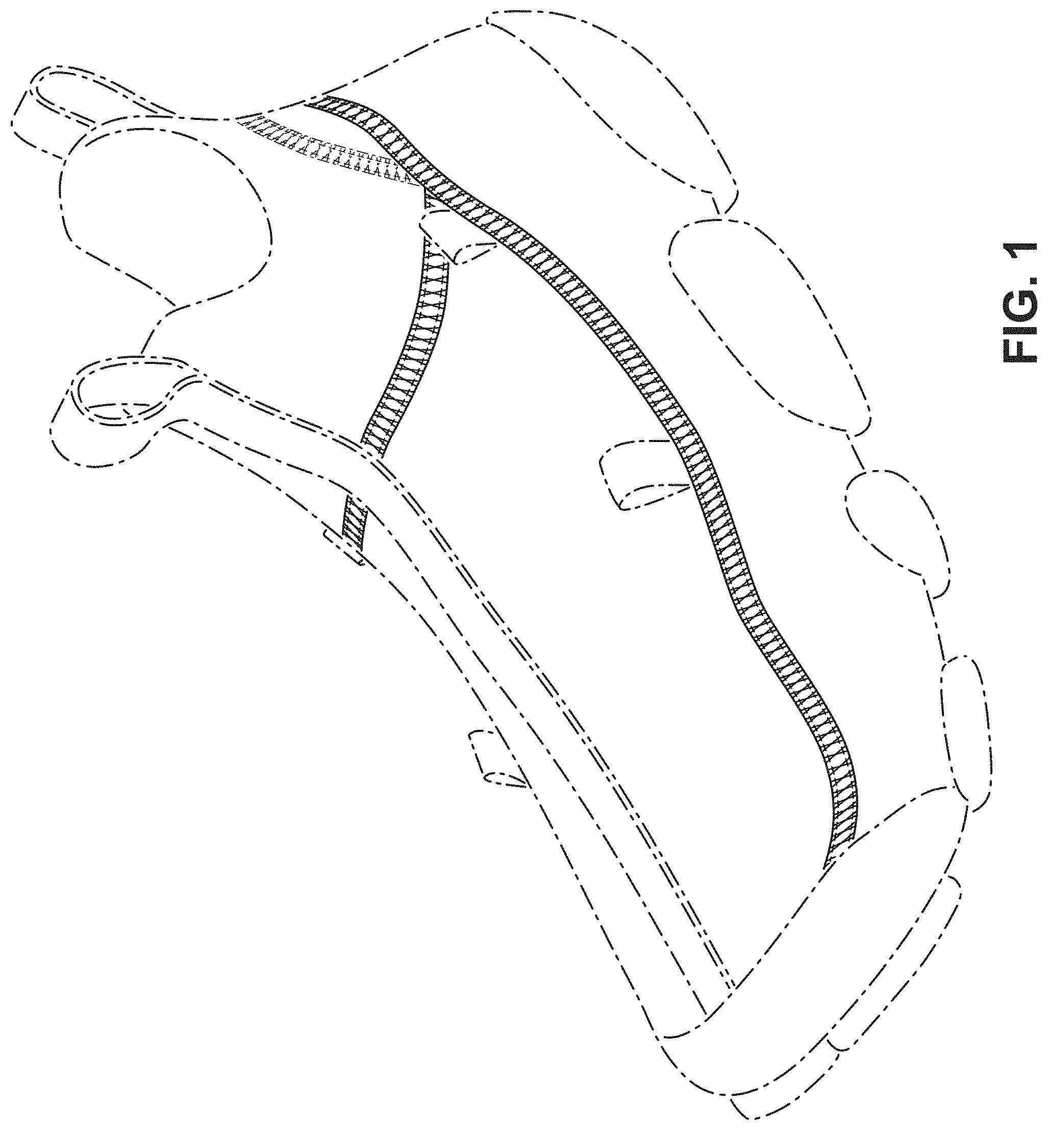 Patent USD1000758 — Shoe — Figure 1