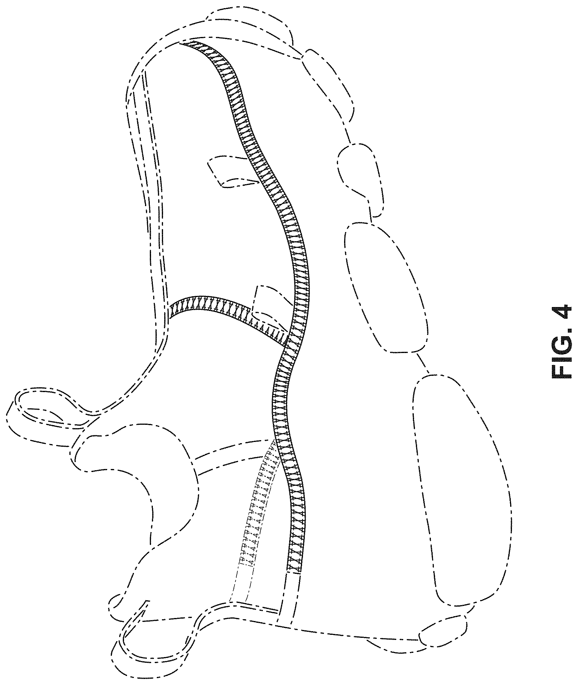 Patent USD1000758 Figure 4 – Shoe