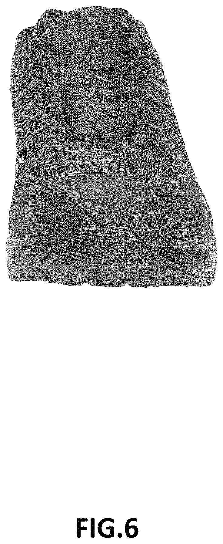 Patent USD1000760 Figure 6 – Shoe