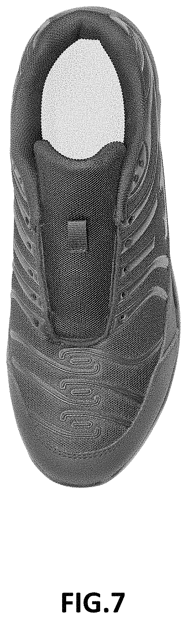 Patent USD1000760 Figure 7 – Shoe