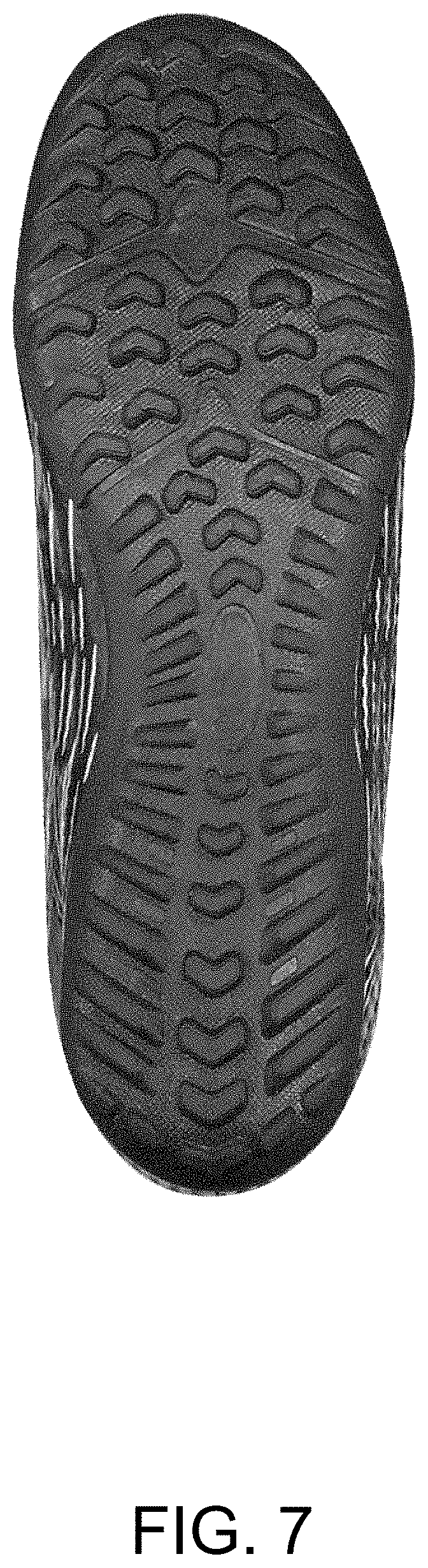 Patent USD1000761 Figure 7 – Soccer shoe