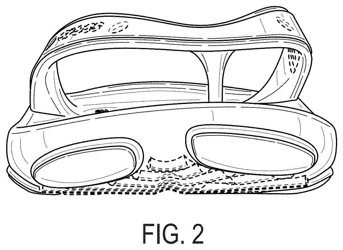 Patent USD1000763 Figure 2 – Footwear