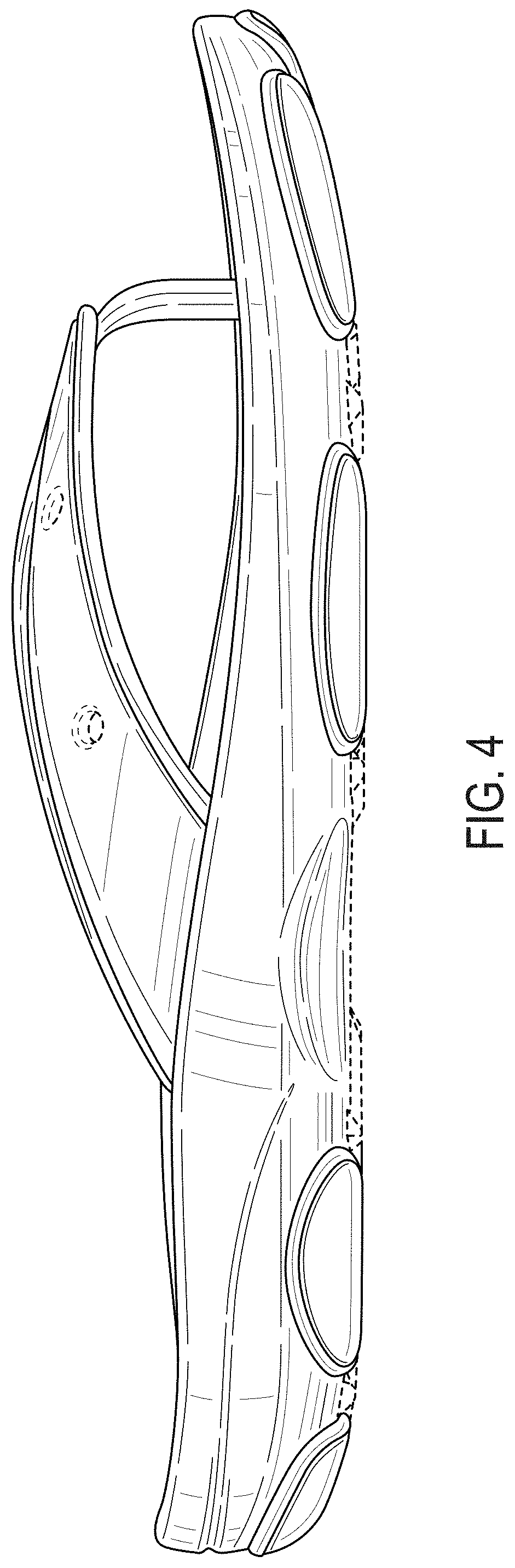 Patent USD1000763 Figure 4 – Footwear