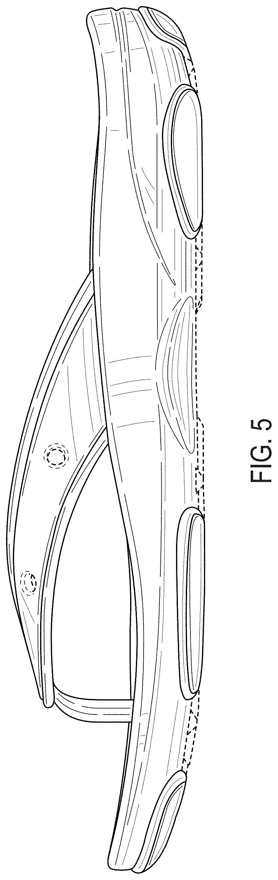 Patent USD1000763 Figure 5 – Footwear