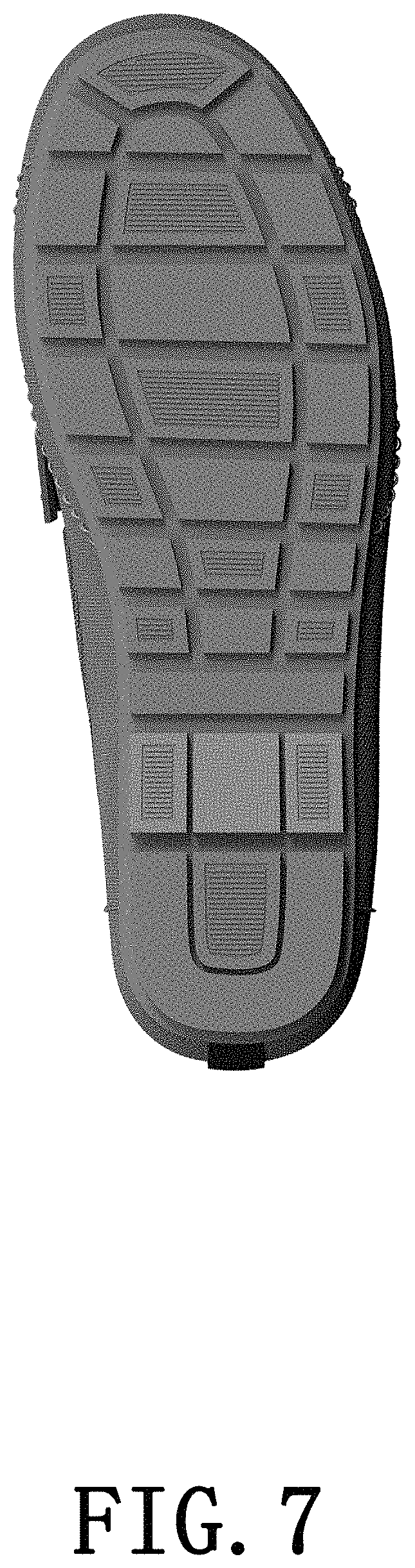 Patent USD1000764 Figure 7 – Shoe