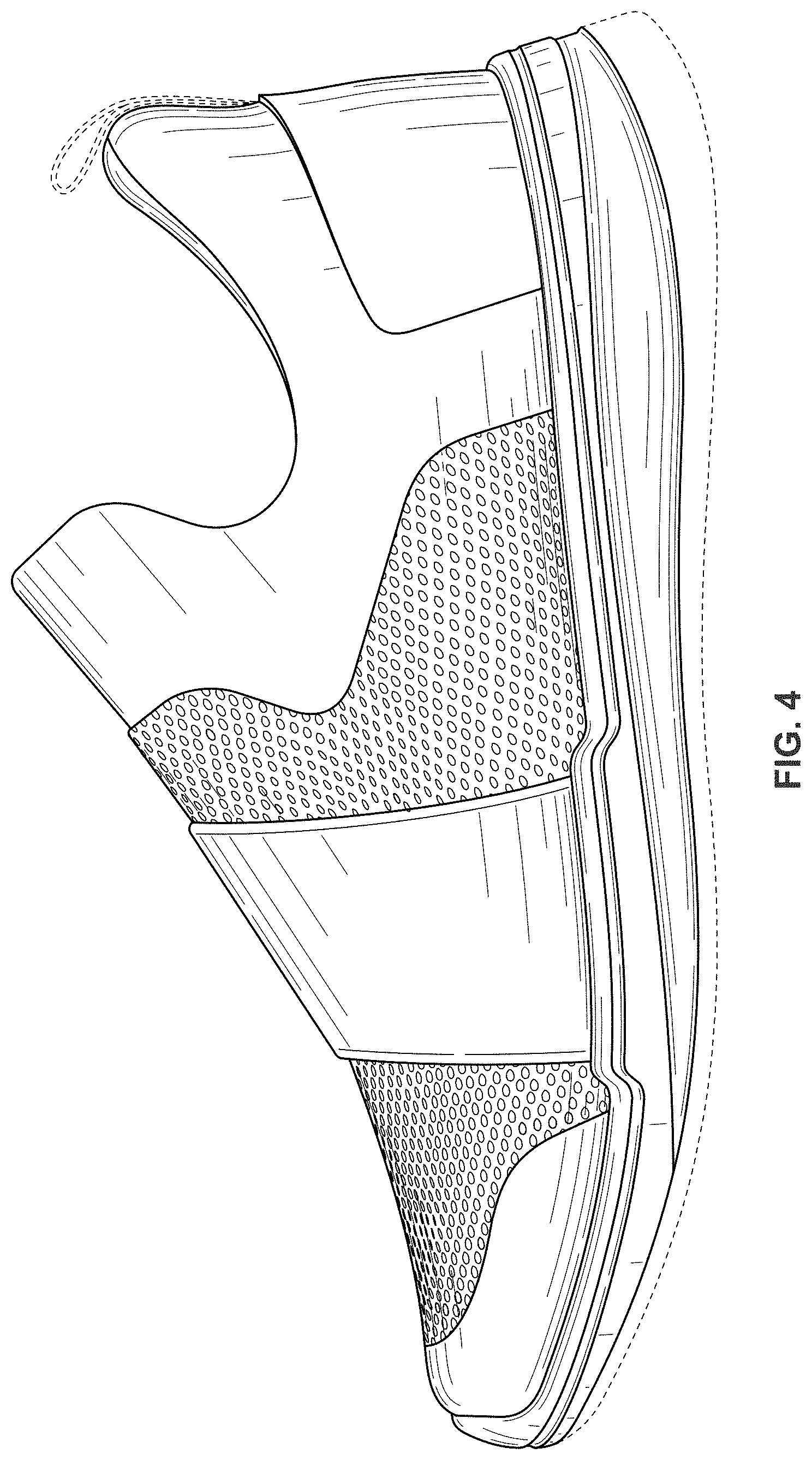 Patent USD1000766 Figure 4 – Footwear