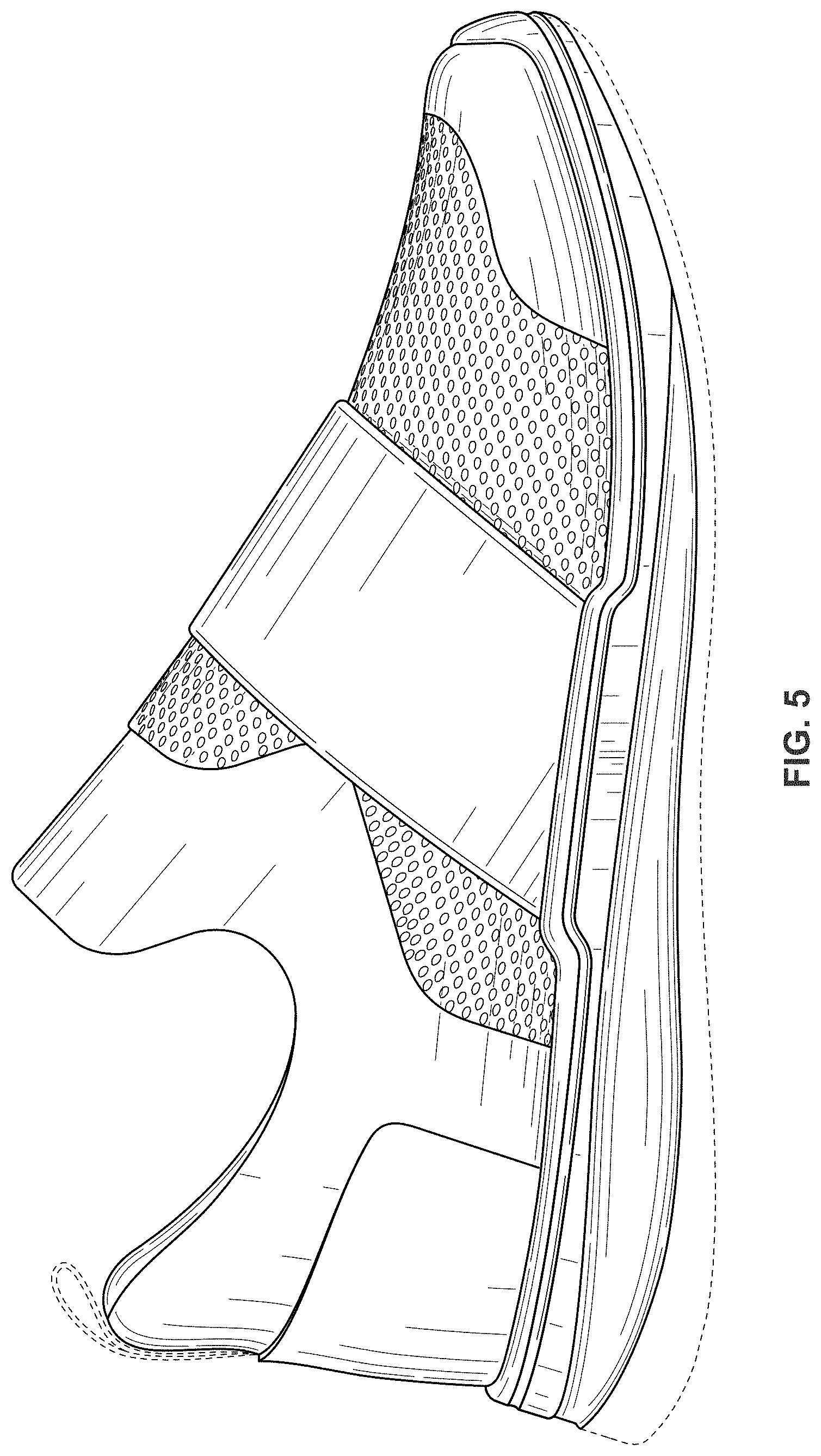 Patent USD1000766 Figure 5 – Footwear