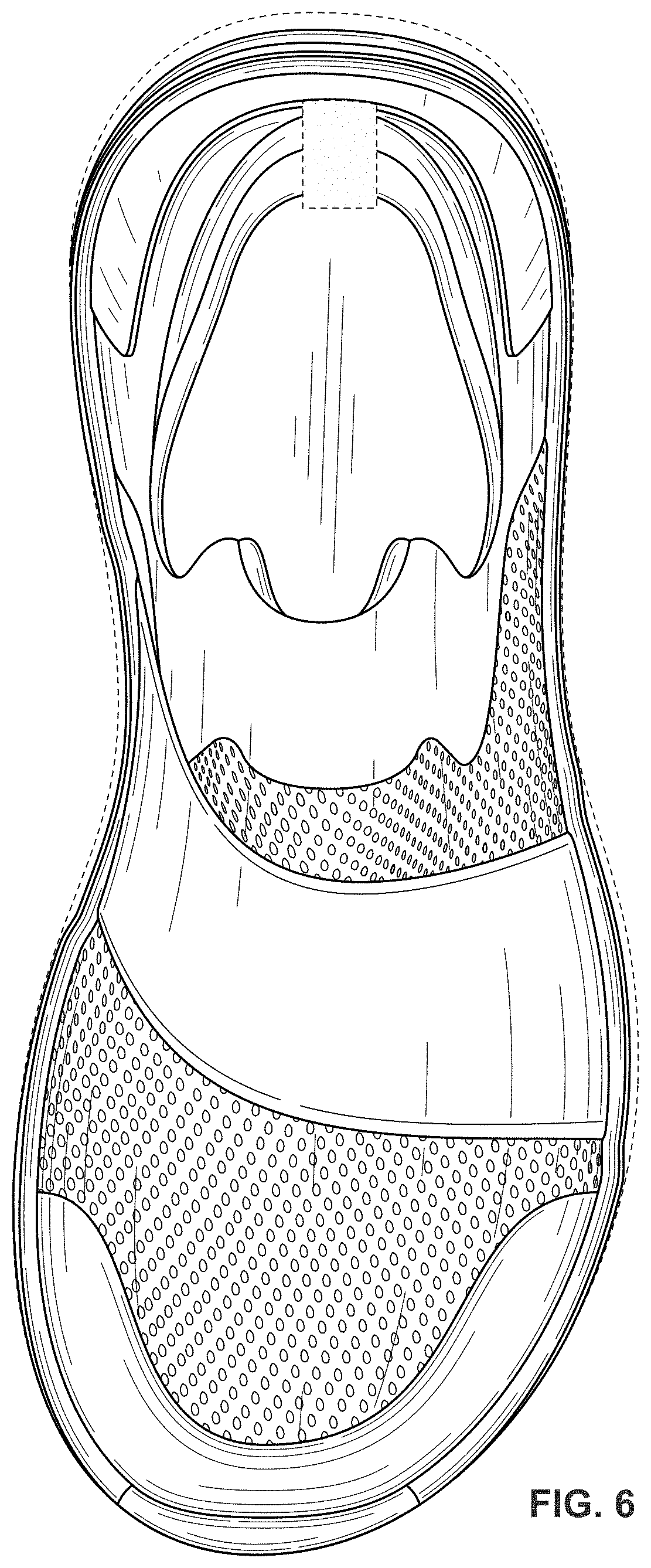 Patent USD1000766 Figure 6 – Footwear