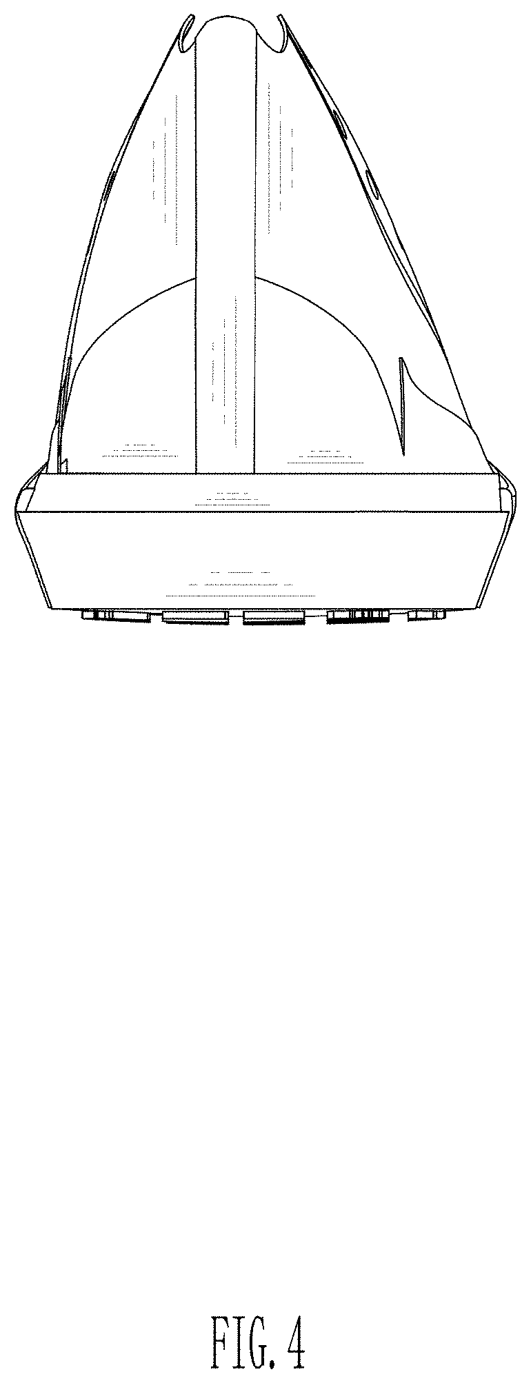Patent USD1000767 Figure 4 – High-top canvas shoes