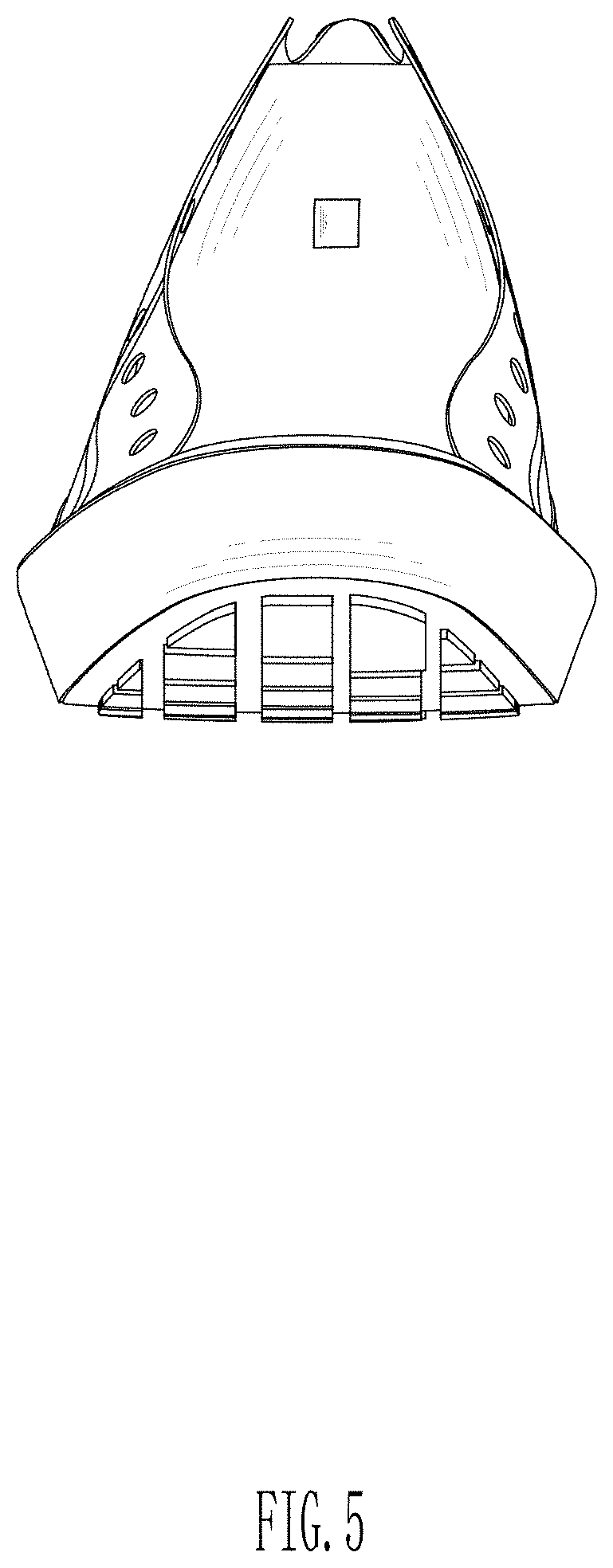 Patent USD1000767 Figure 5 – High-top canvas shoes