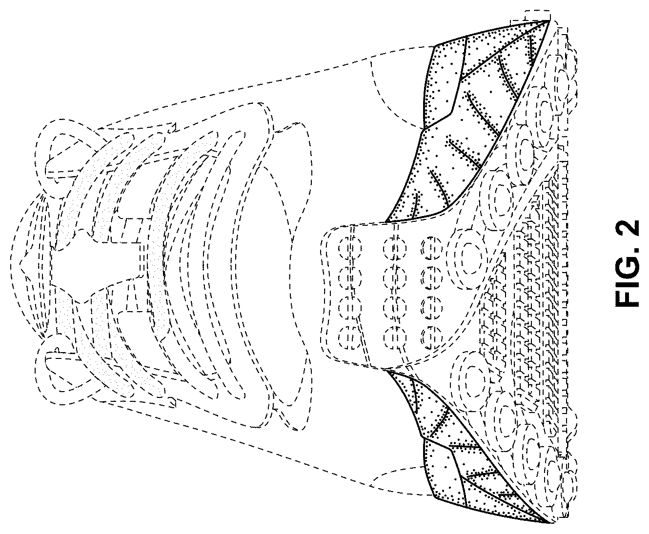 Patent USD1000768 Figure 2 – Shoe