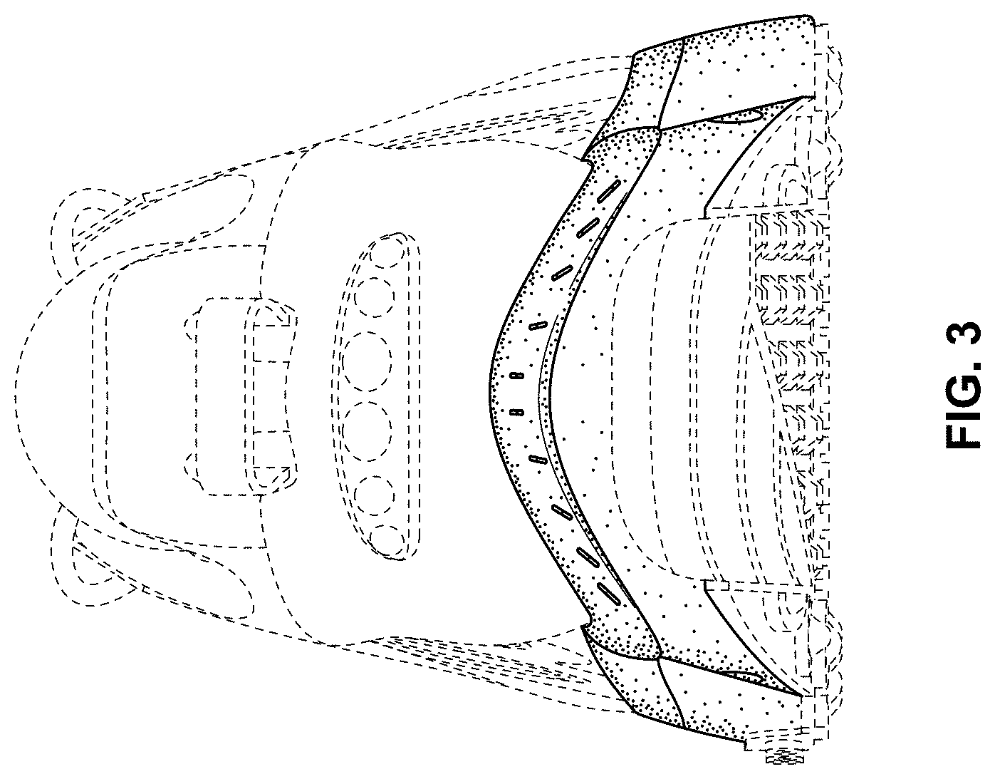 Patent USD1000768 Figure 3 – Shoe