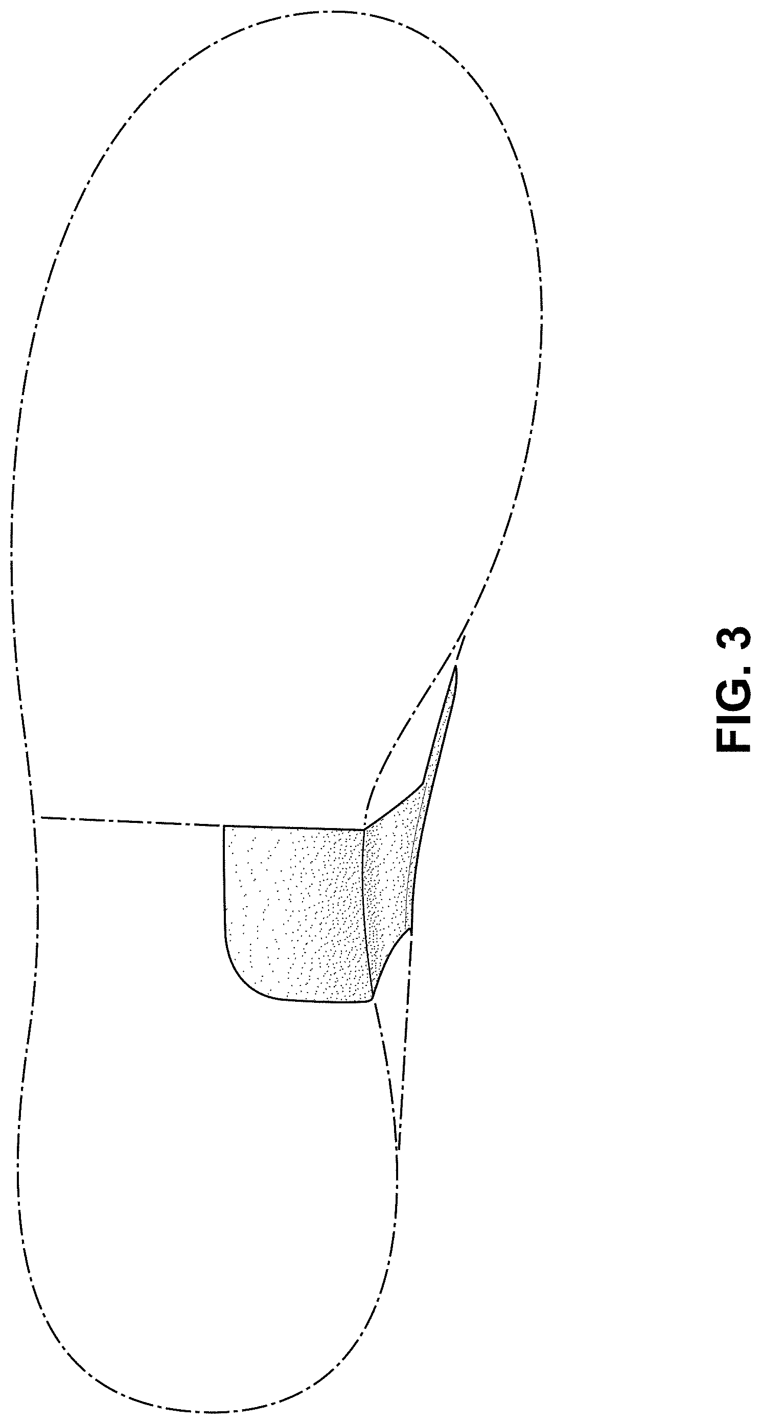 Patent USD1000769 Figure 3 – Shoe