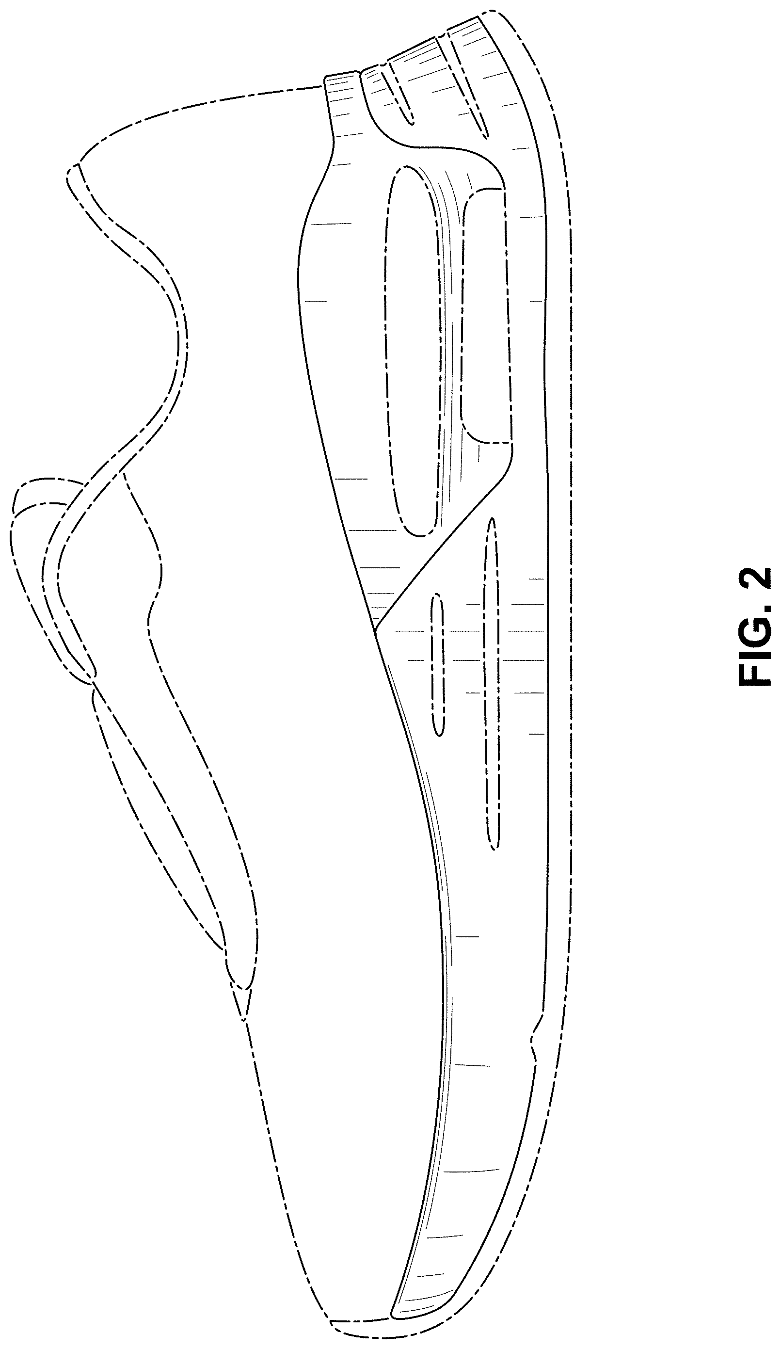 Patent USD1000770 Figure 2 – Shoe