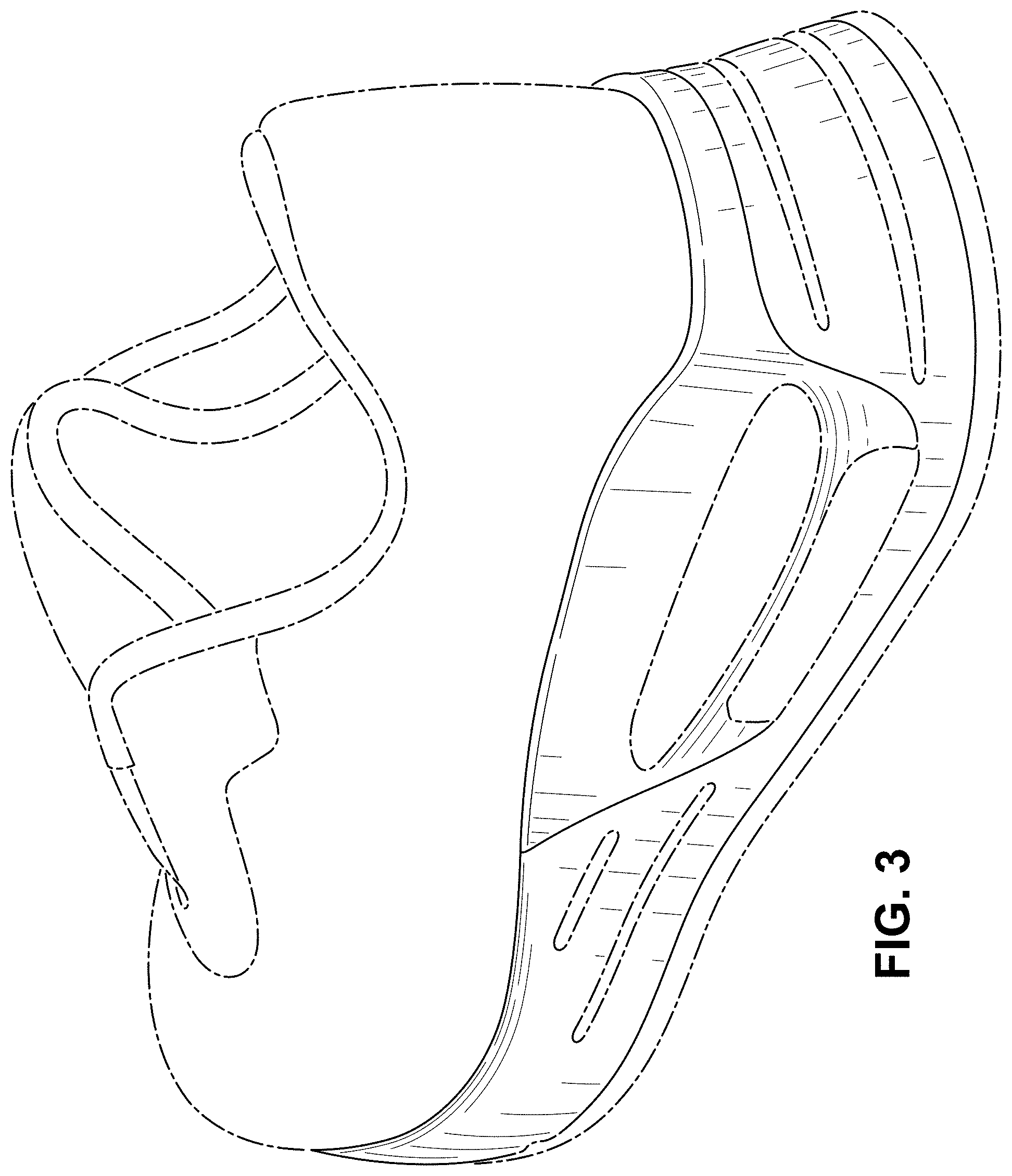 Patent USD1000770 Figure 3 – Shoe