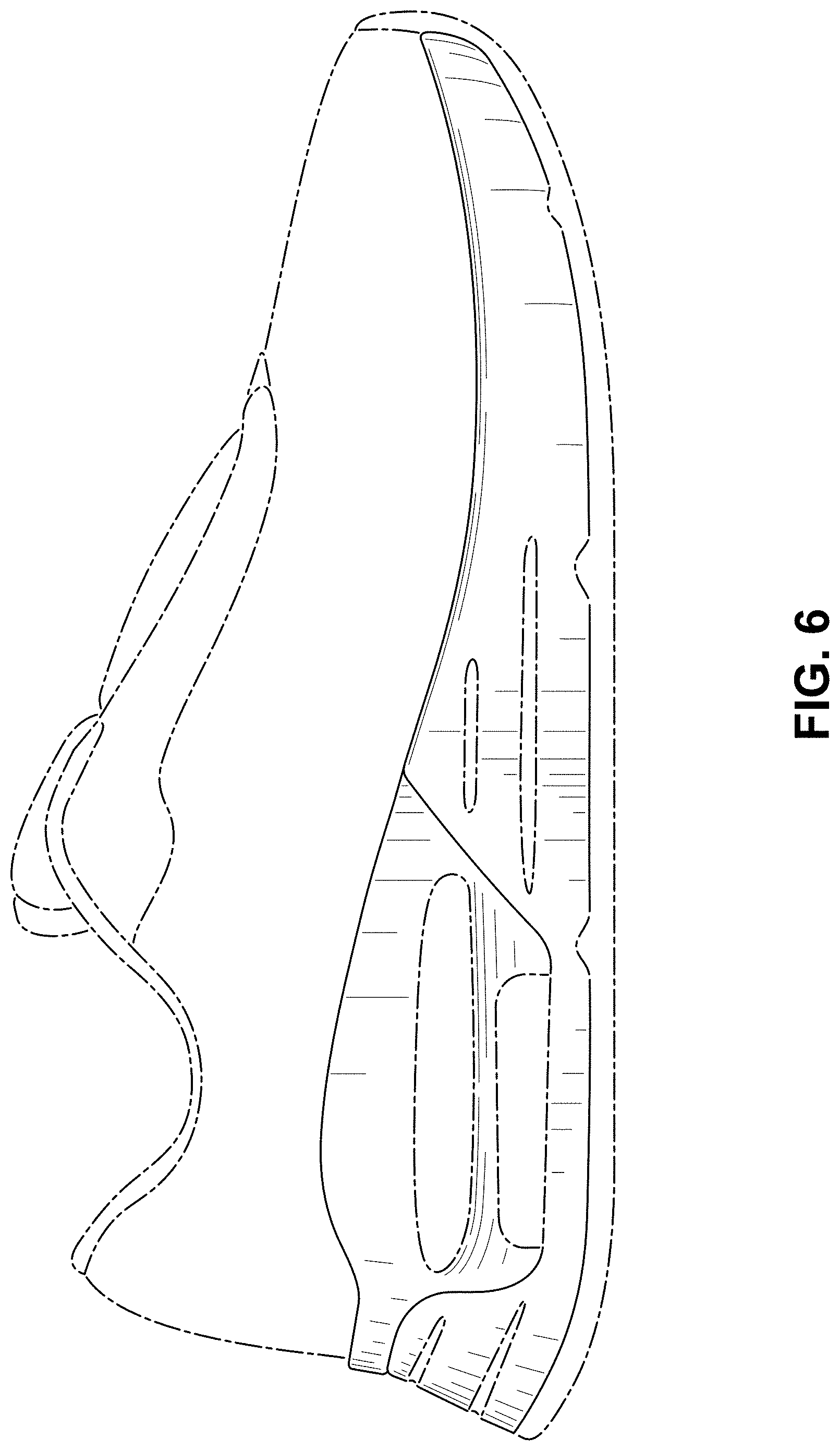 Patent USD1000770 Figure 6 – Shoe