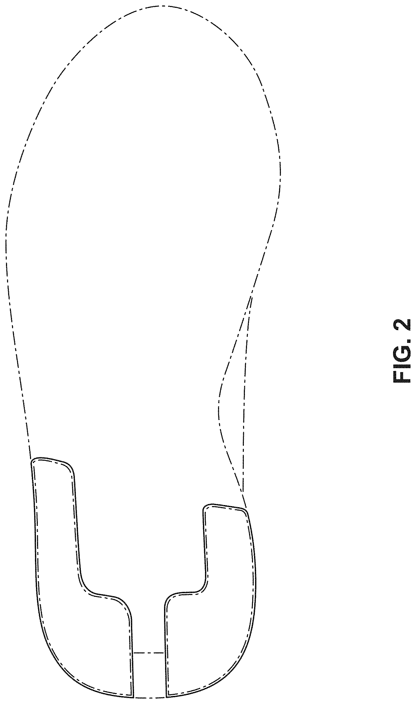 Patent USD1000771 Figure 2 – Shoe