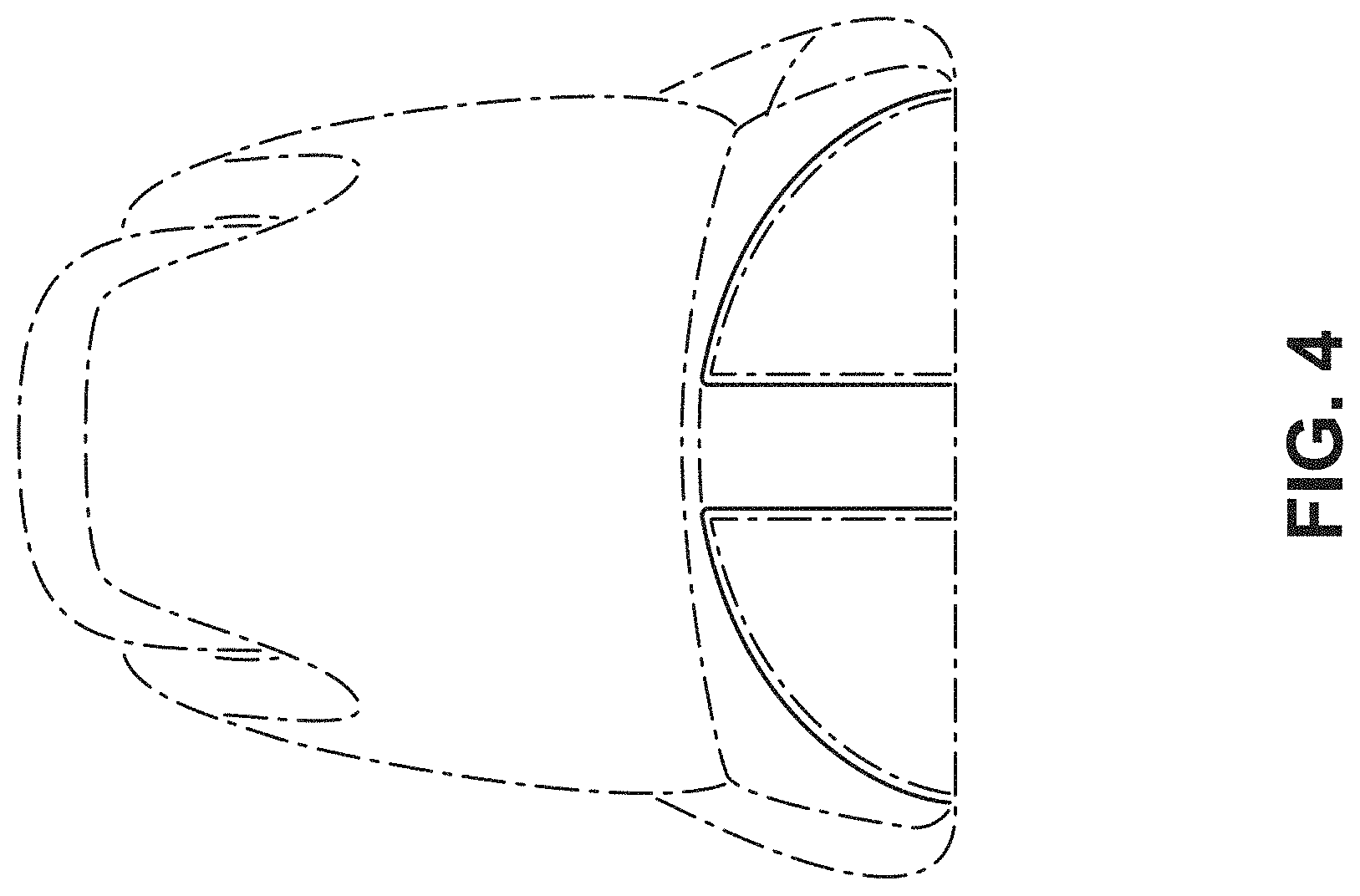 Patent USD1000771 Figure 4 – Shoe