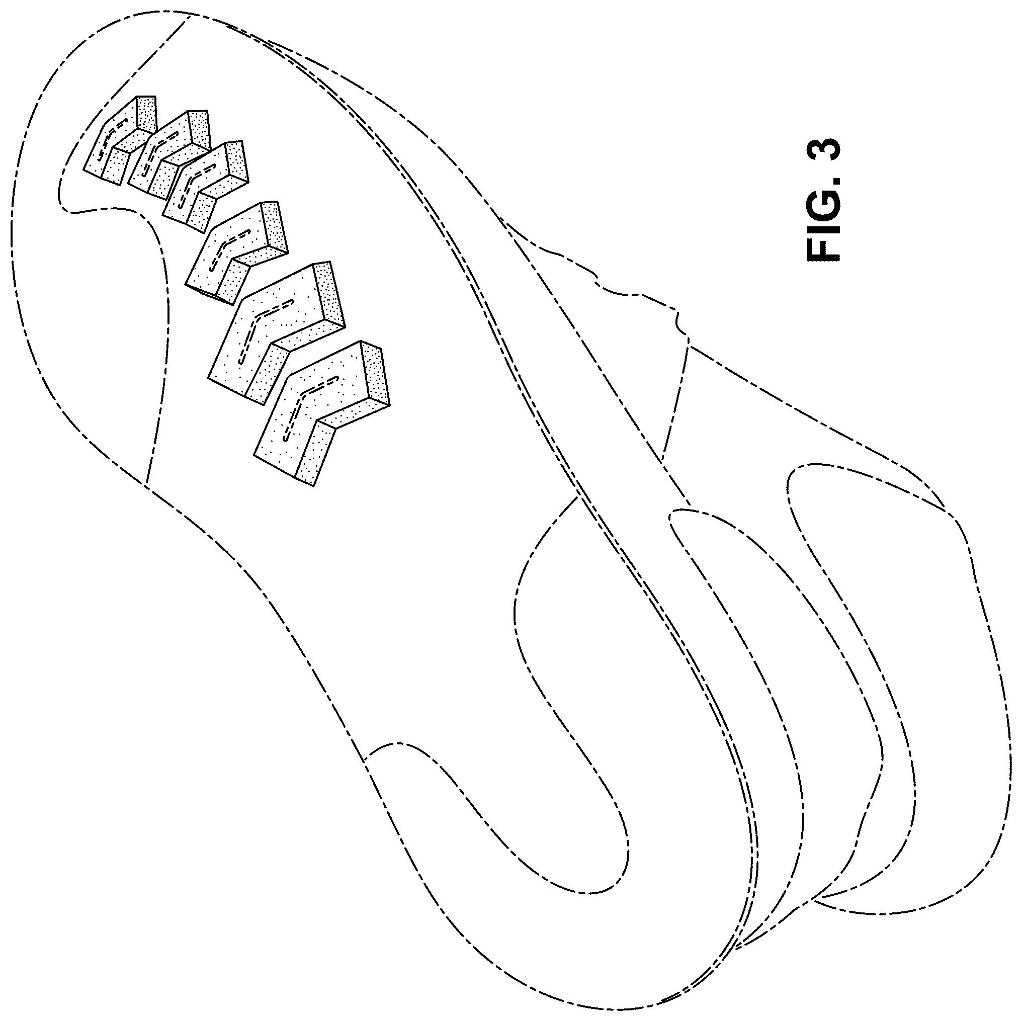 Patent USD1000772 Figure 3 – Shoe