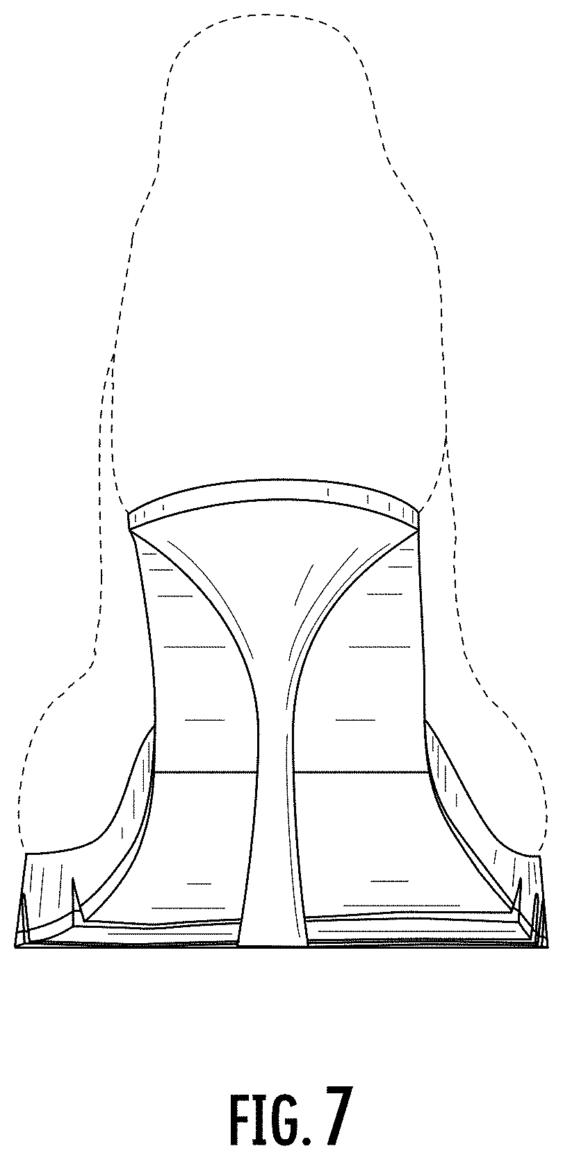 Patent USD1000773 Figure 7 – Shoe