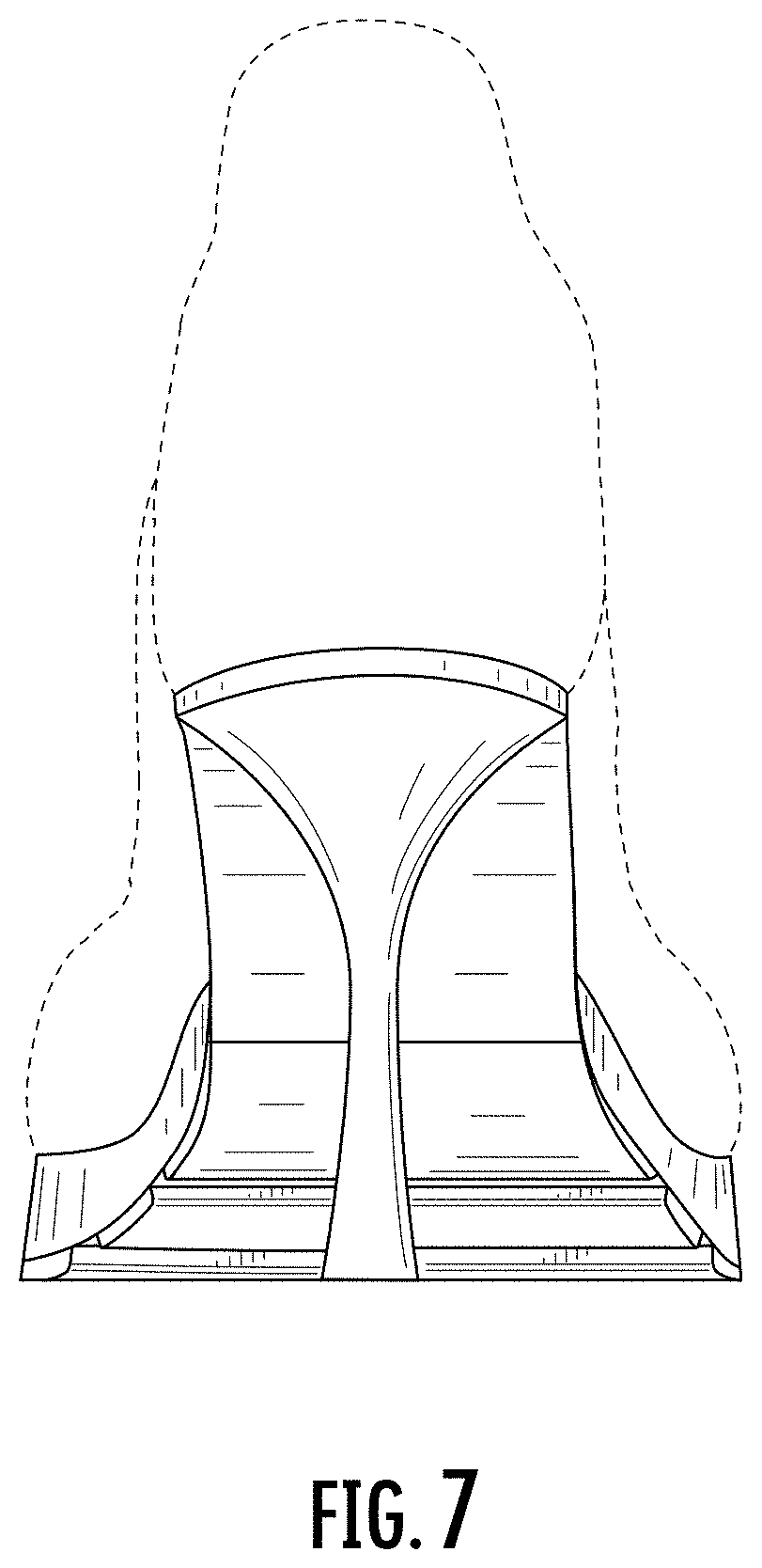 Patent USD1000774 Figure 7 – Shoe