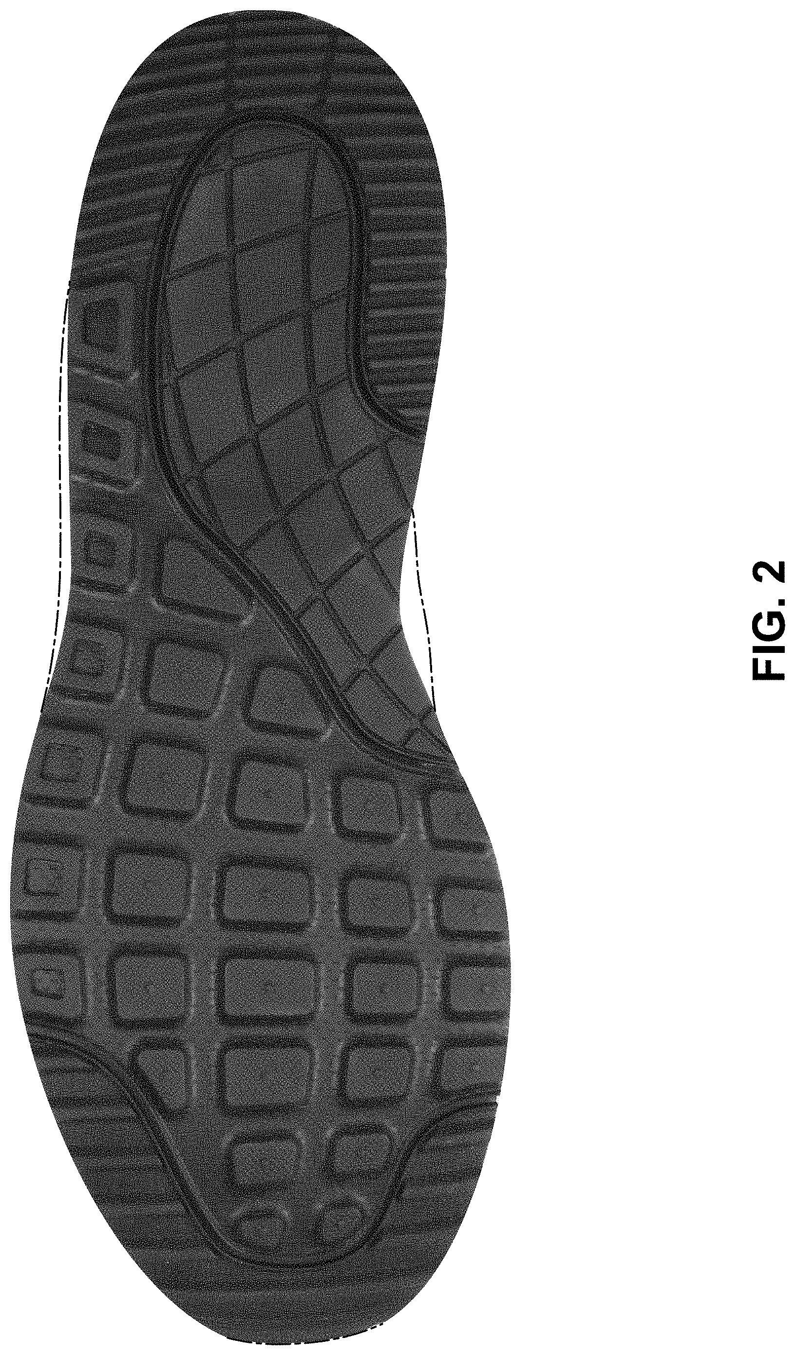 Patent USD1000775 Figure 2 – Shoe