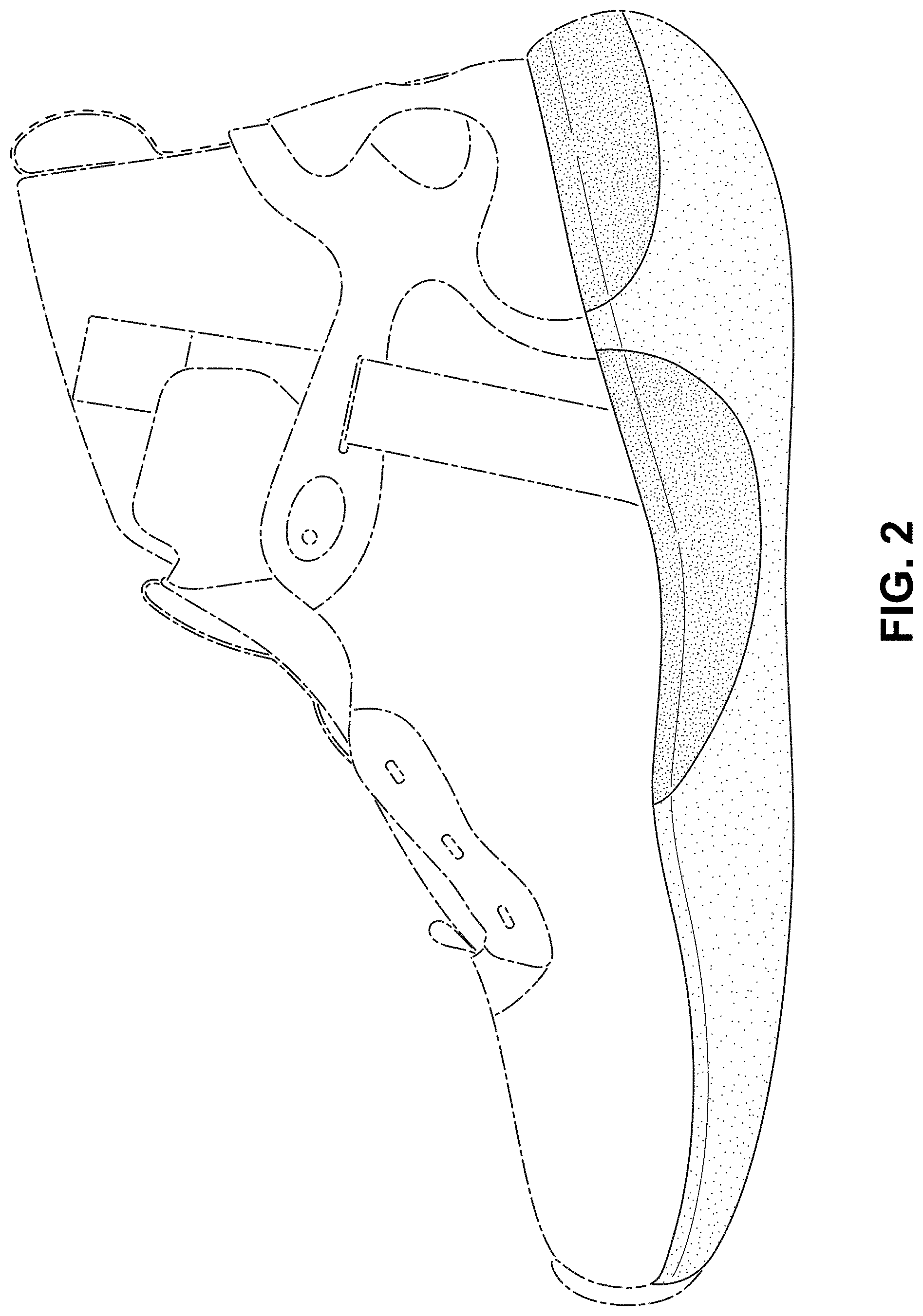 Patent USD1000776 Figure 2 – Shoe
