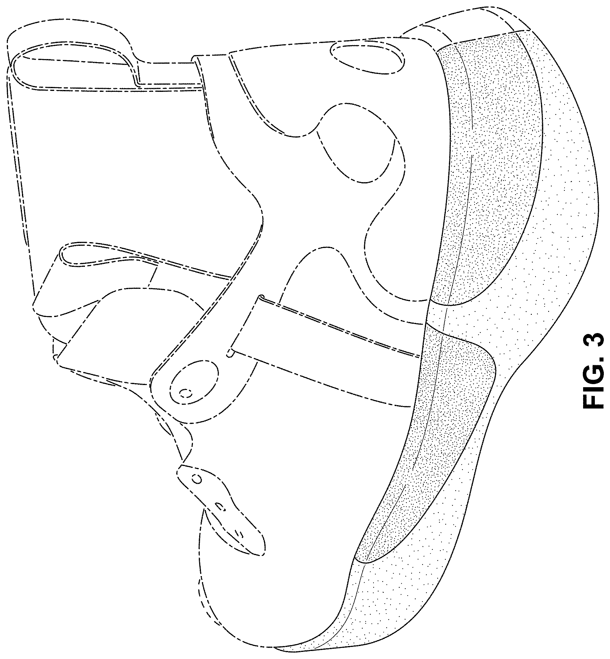 Patent USD1000776 Figure 3 – Shoe