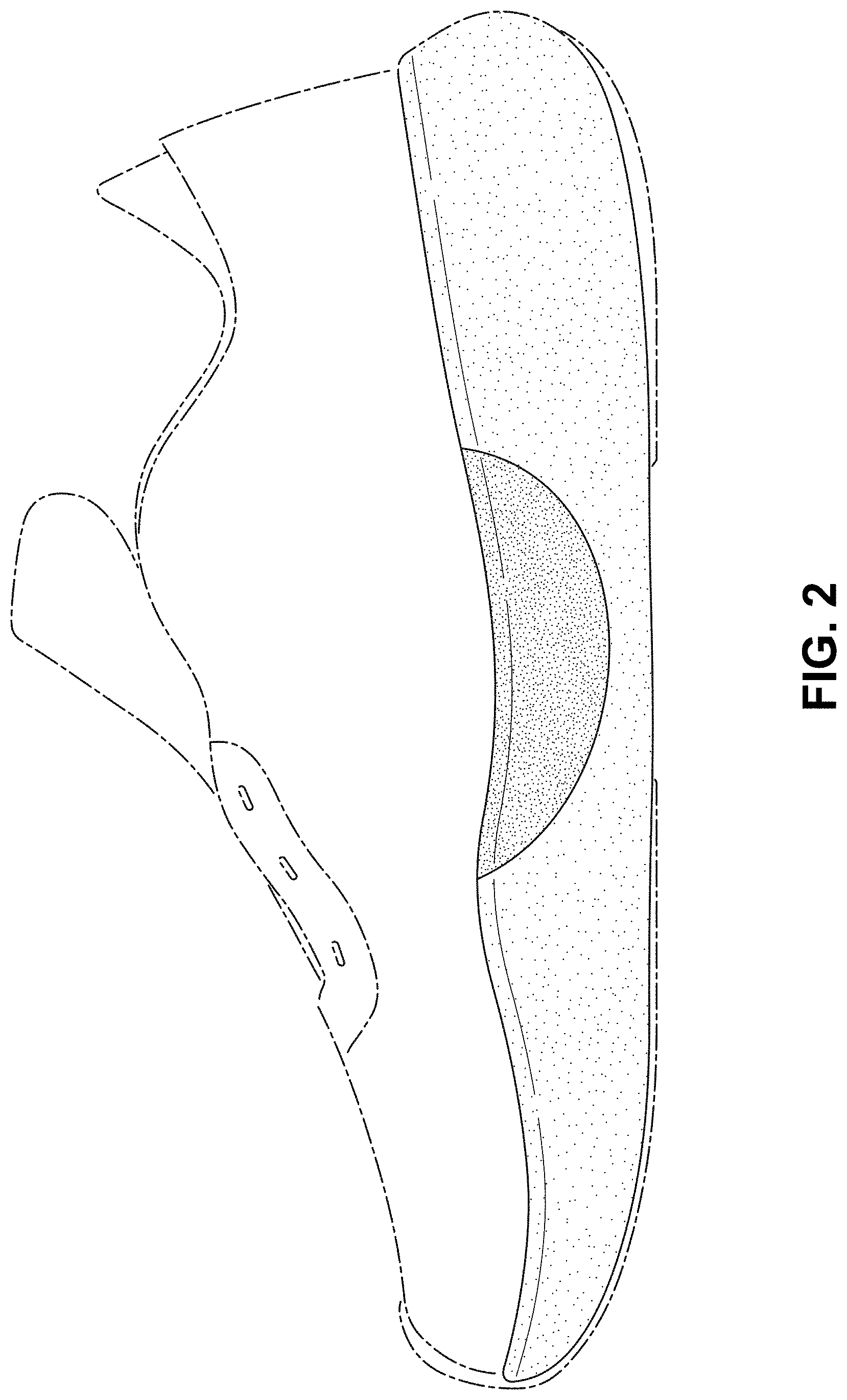 Patent USD1000777 Figure 2 – Shoe