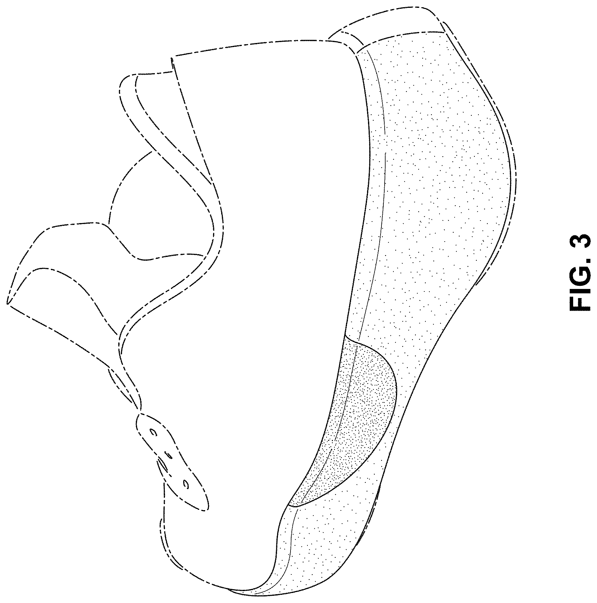 Patent USD1000777 Figure 3 – Shoe