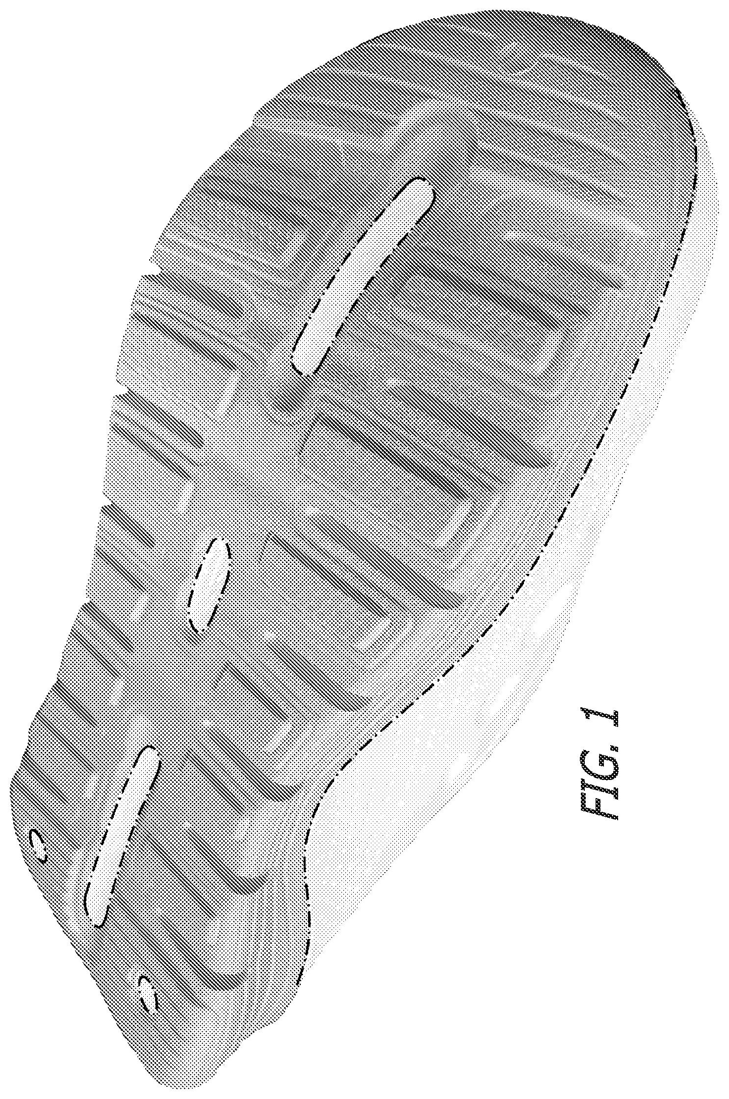 Patent USD1000778 Figure 1 – Shoe outsole bottom
