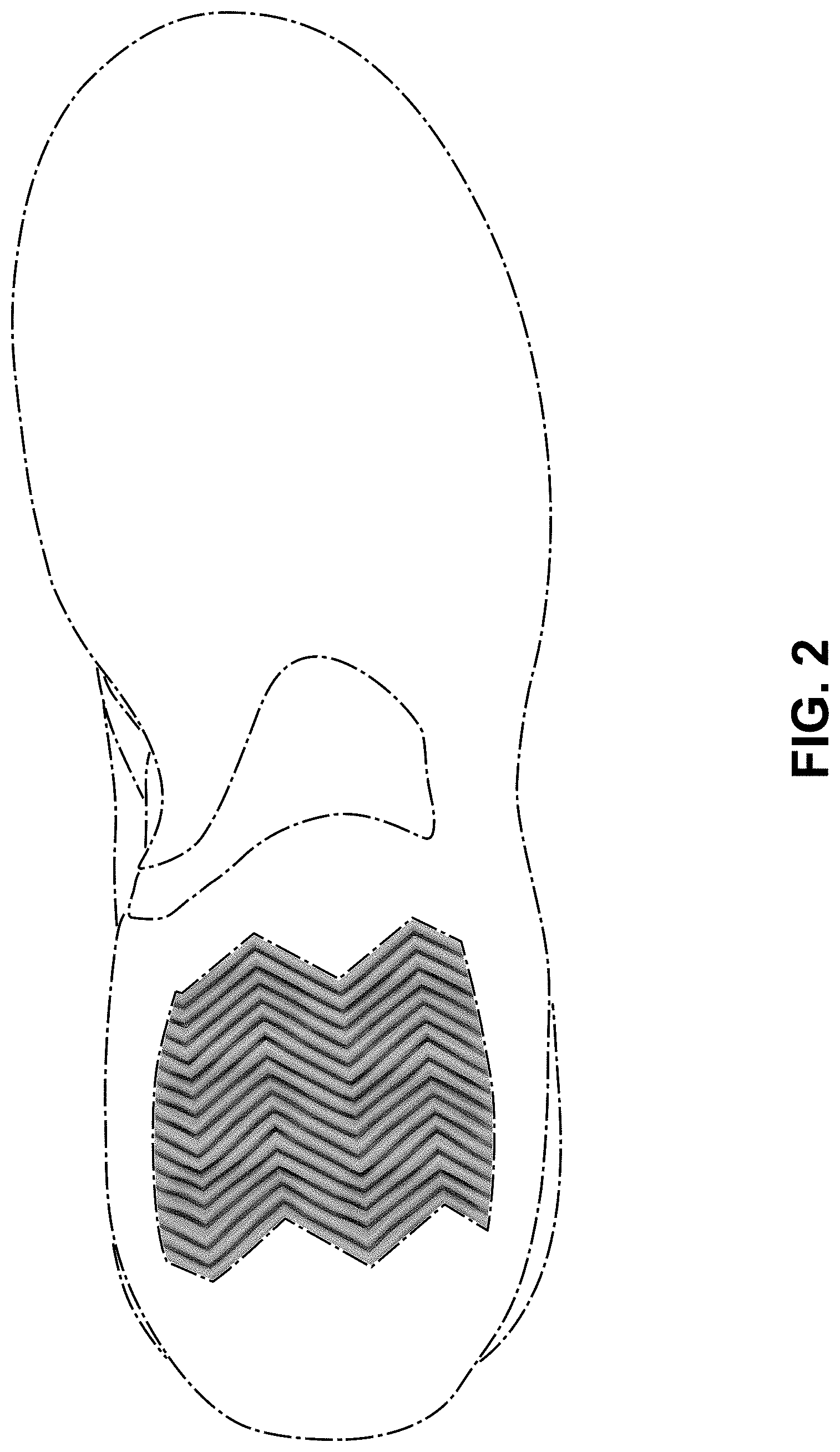 Patent USD1000779 Figure 2 – Shoe