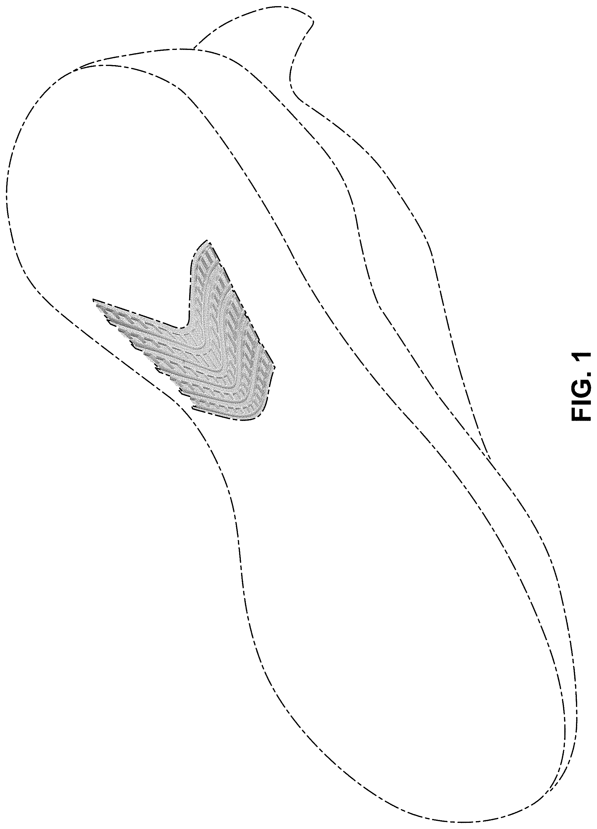 Patent USD1000786 Figure 1 – Shoe