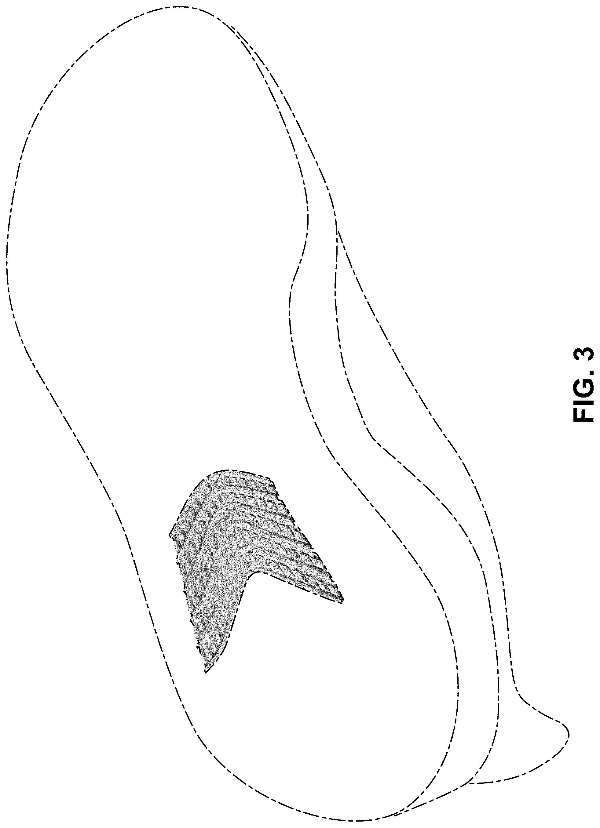 Patent USD1000786 Figure 3 – Shoe