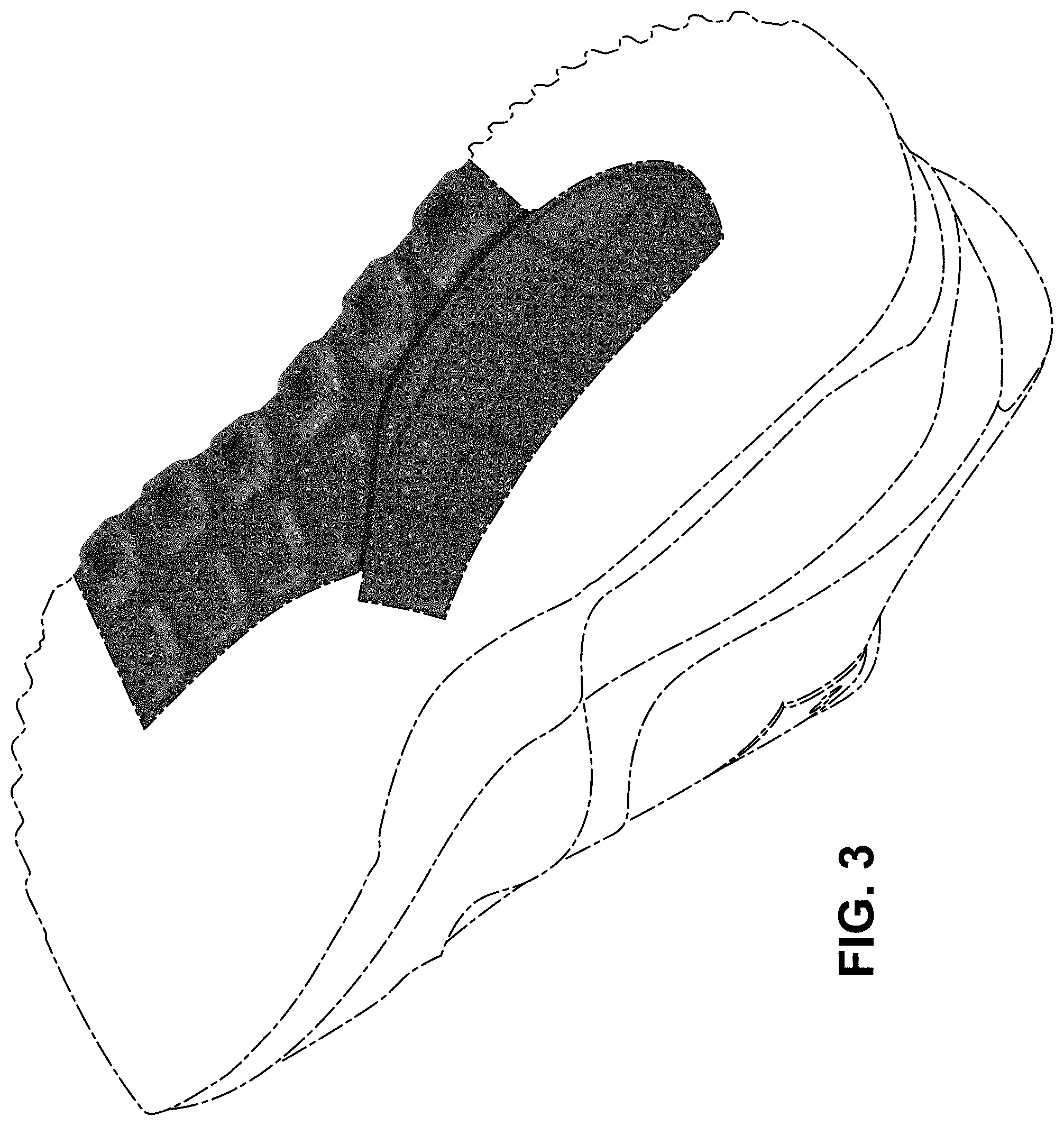 Patent USD1000787 Figure 3 – Shoe