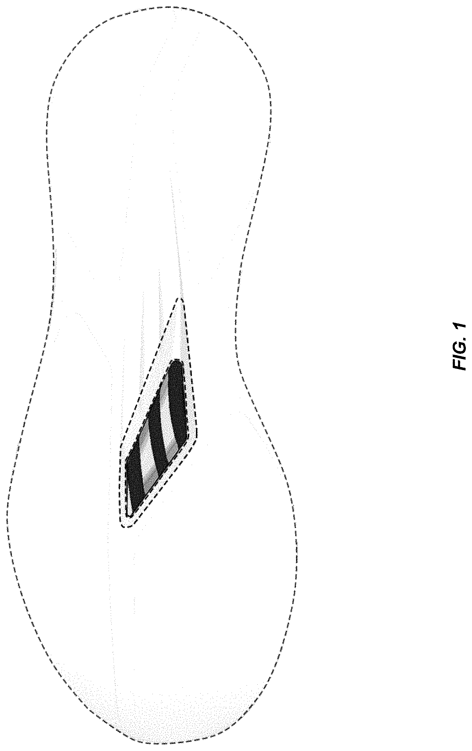Patent USD1000789 Figure 1 – Shoe