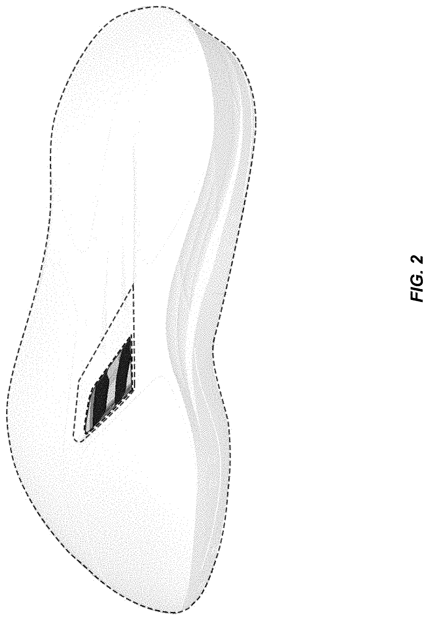 Patent USD1000789 Figure 2 – Shoe
