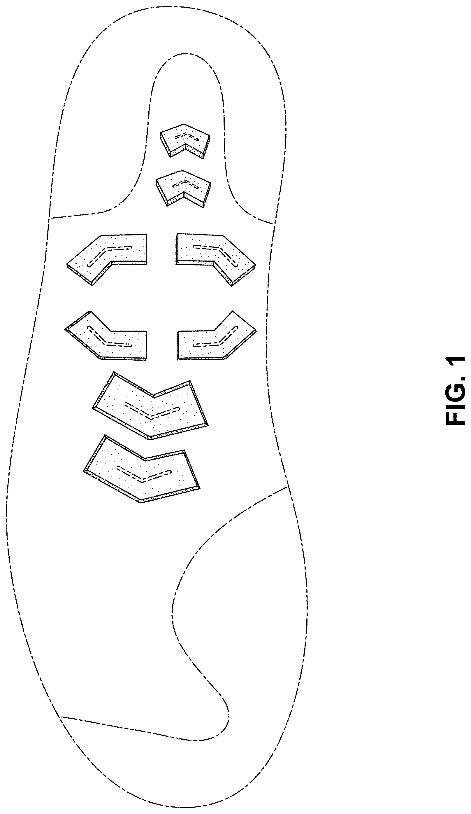 Patent USD1000790 Figure 1 – Shoe
