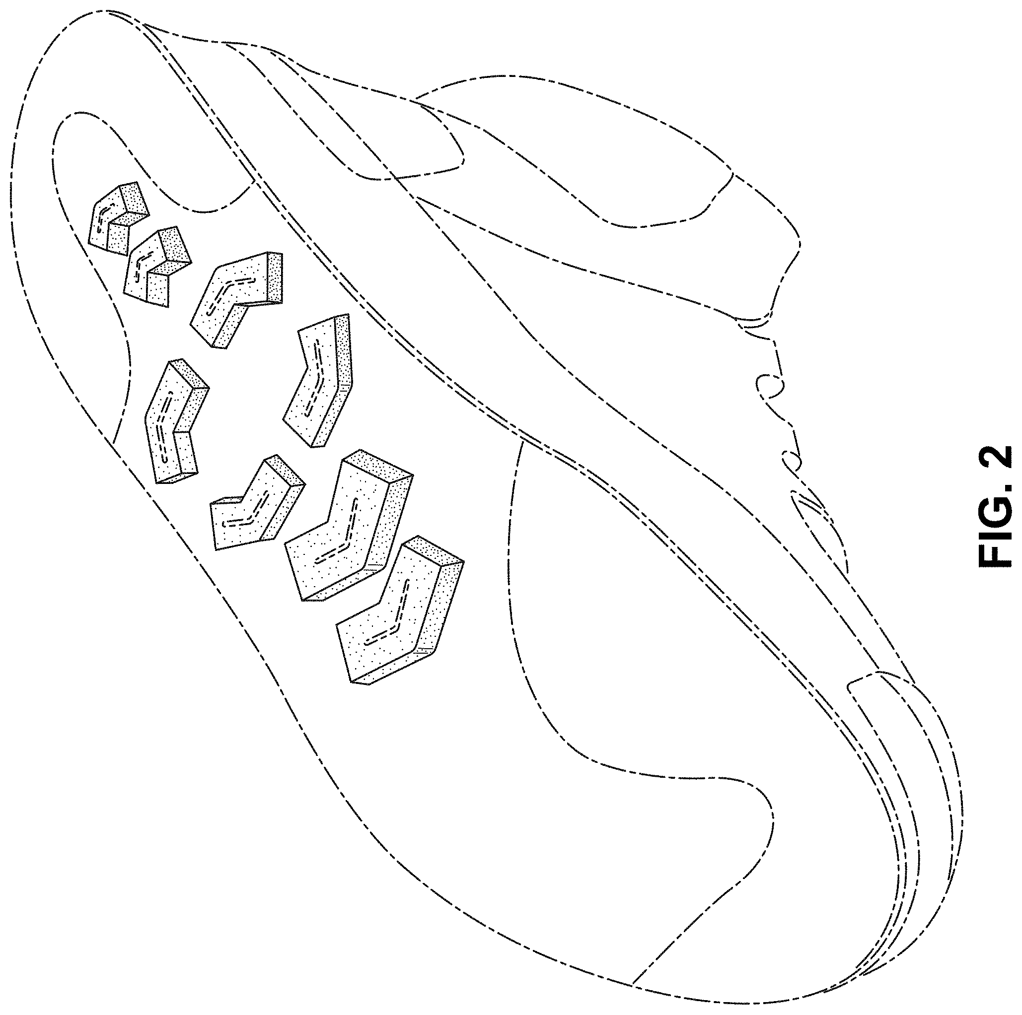 Patent USD1000790 Figure 2 – Shoe
