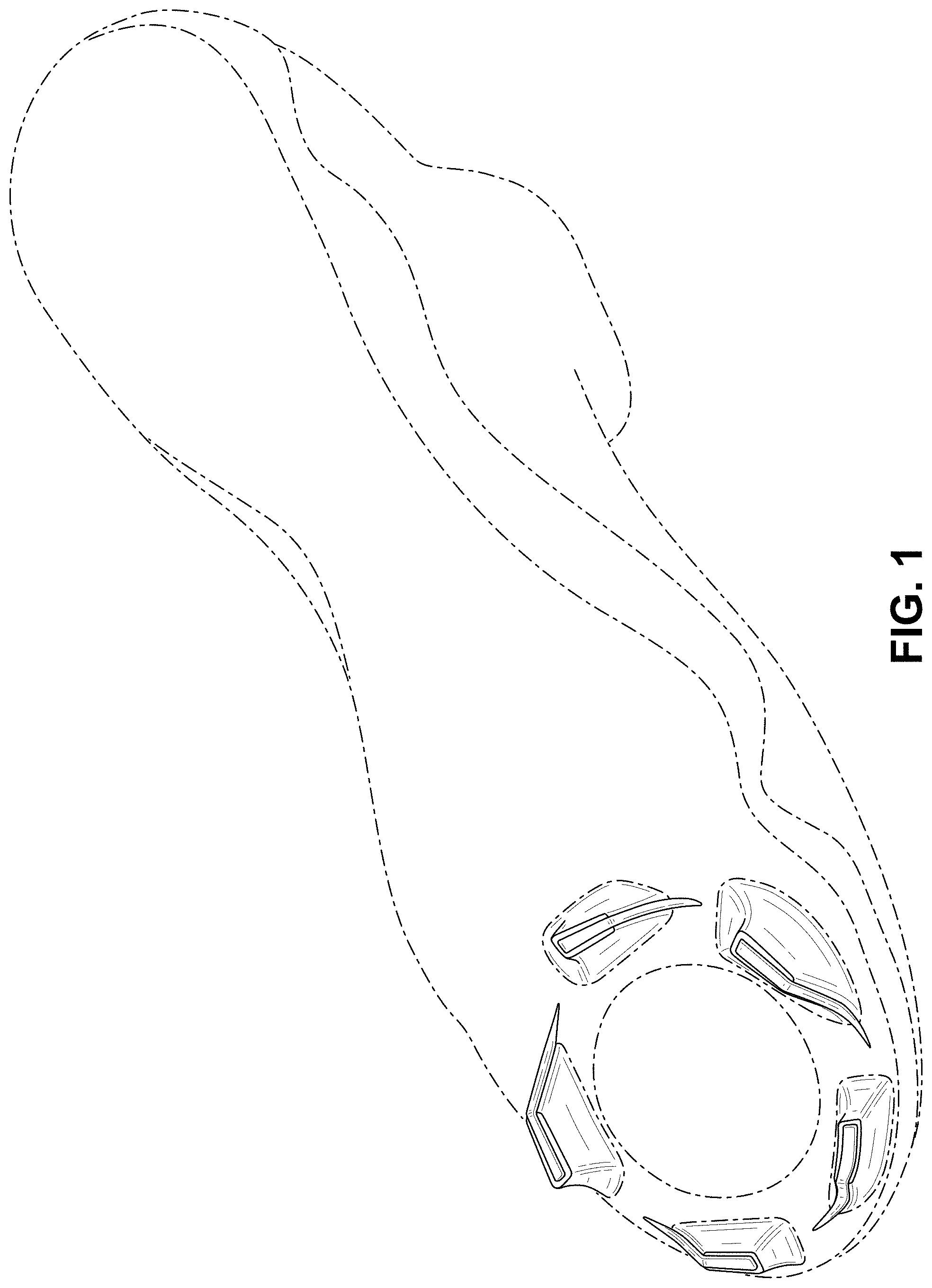 Patent USD1000791 Figure 1 – Shoe
