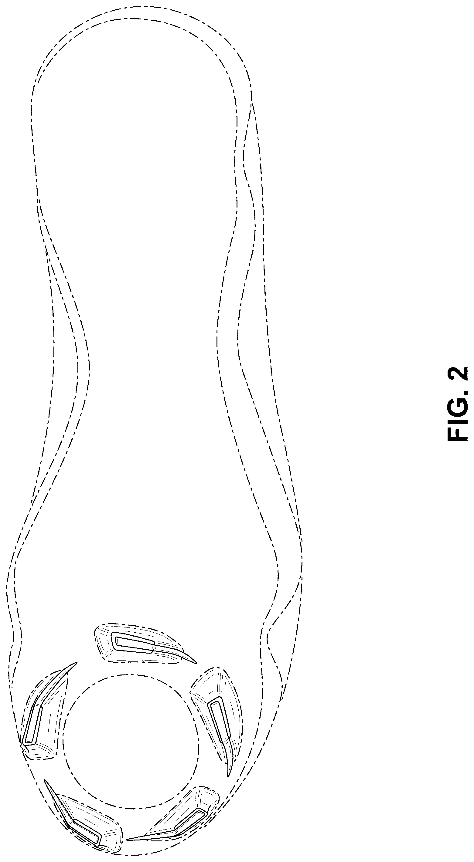 Patent USD1000791 Figure 2 – Shoe