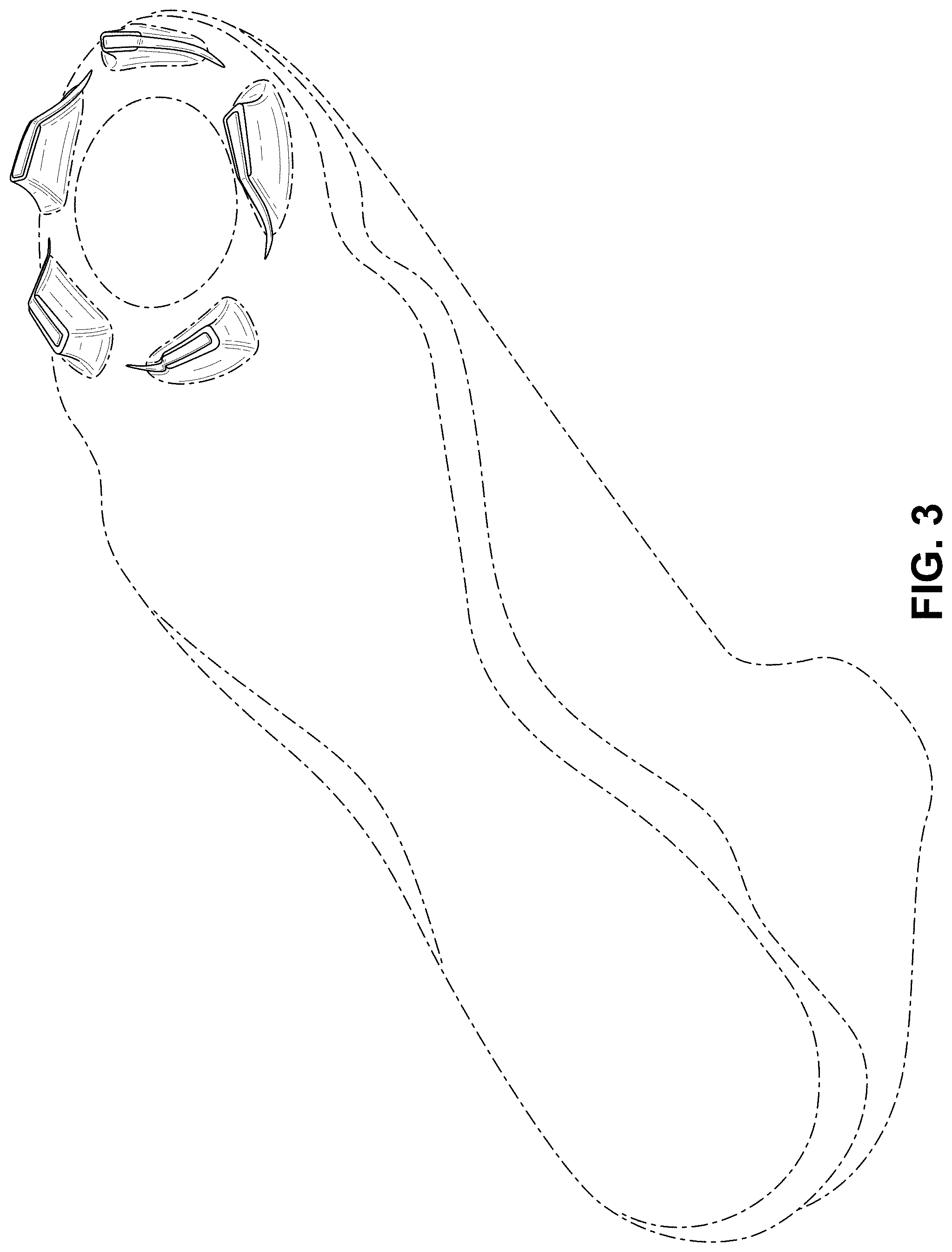 Patent USD1000791 Figure 3 – Shoe