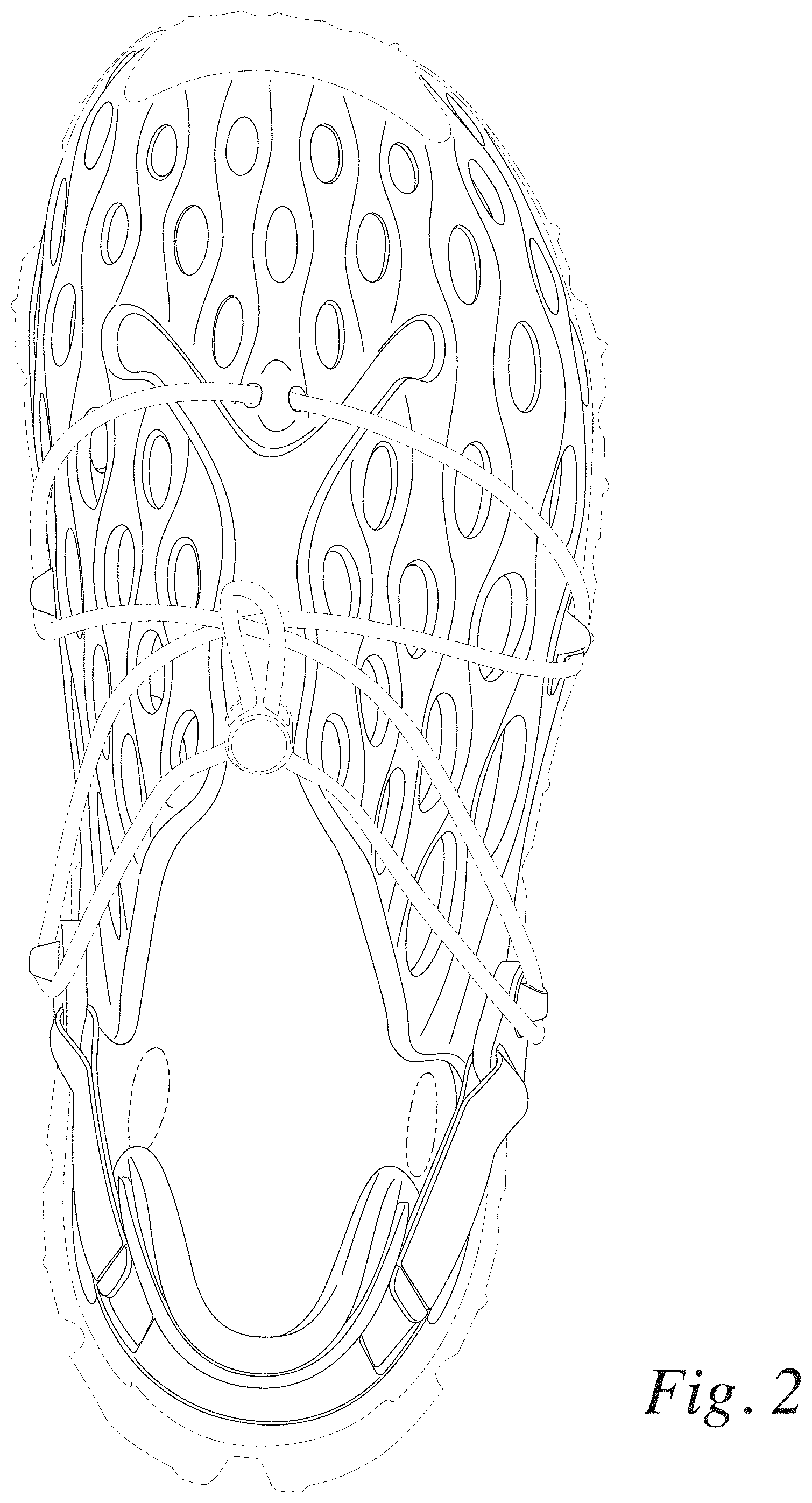 Patent USD1000796 Figure 2 – Footwear upper