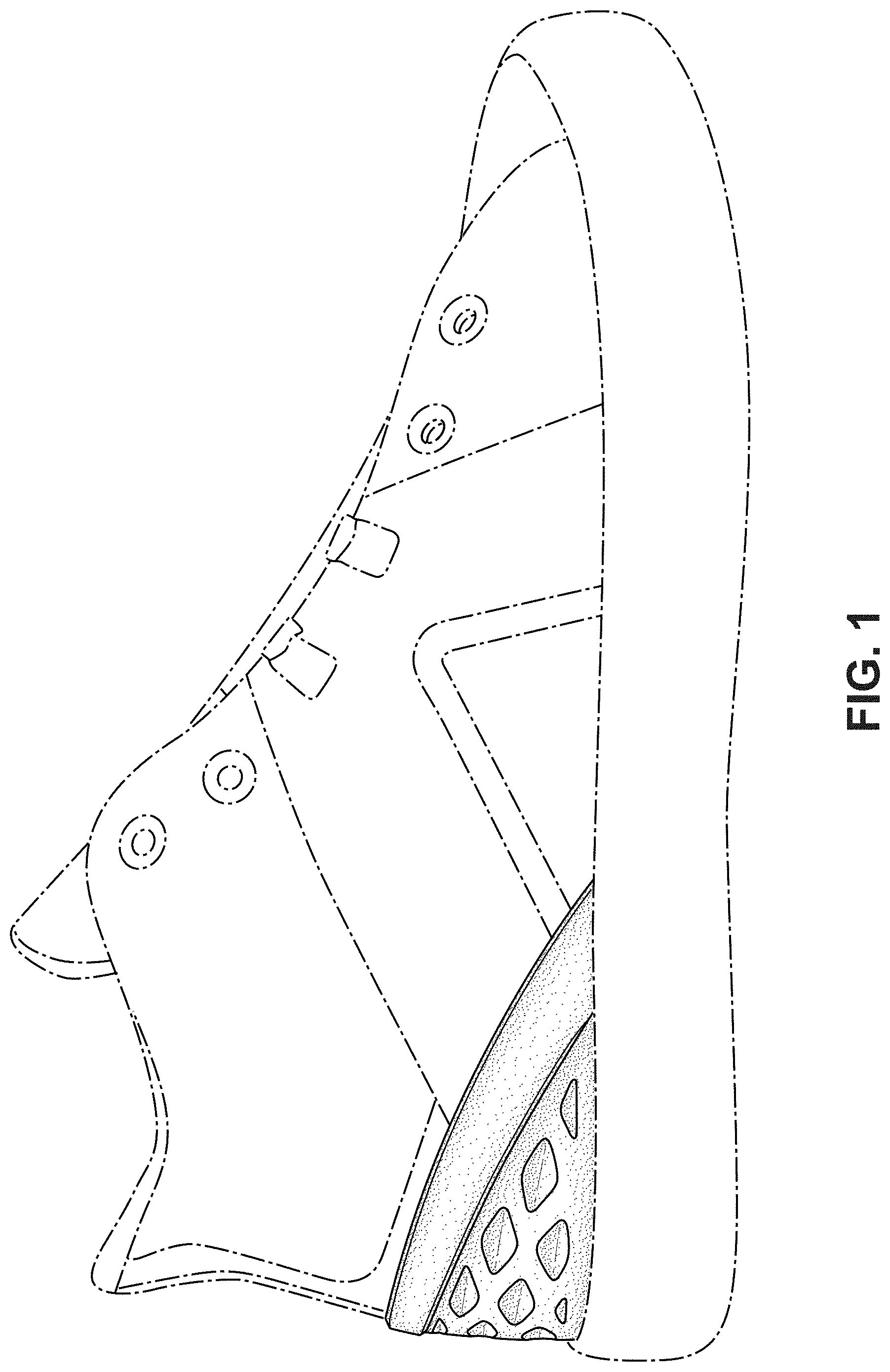 Patent USD1000797 — Shoe — Figure 1