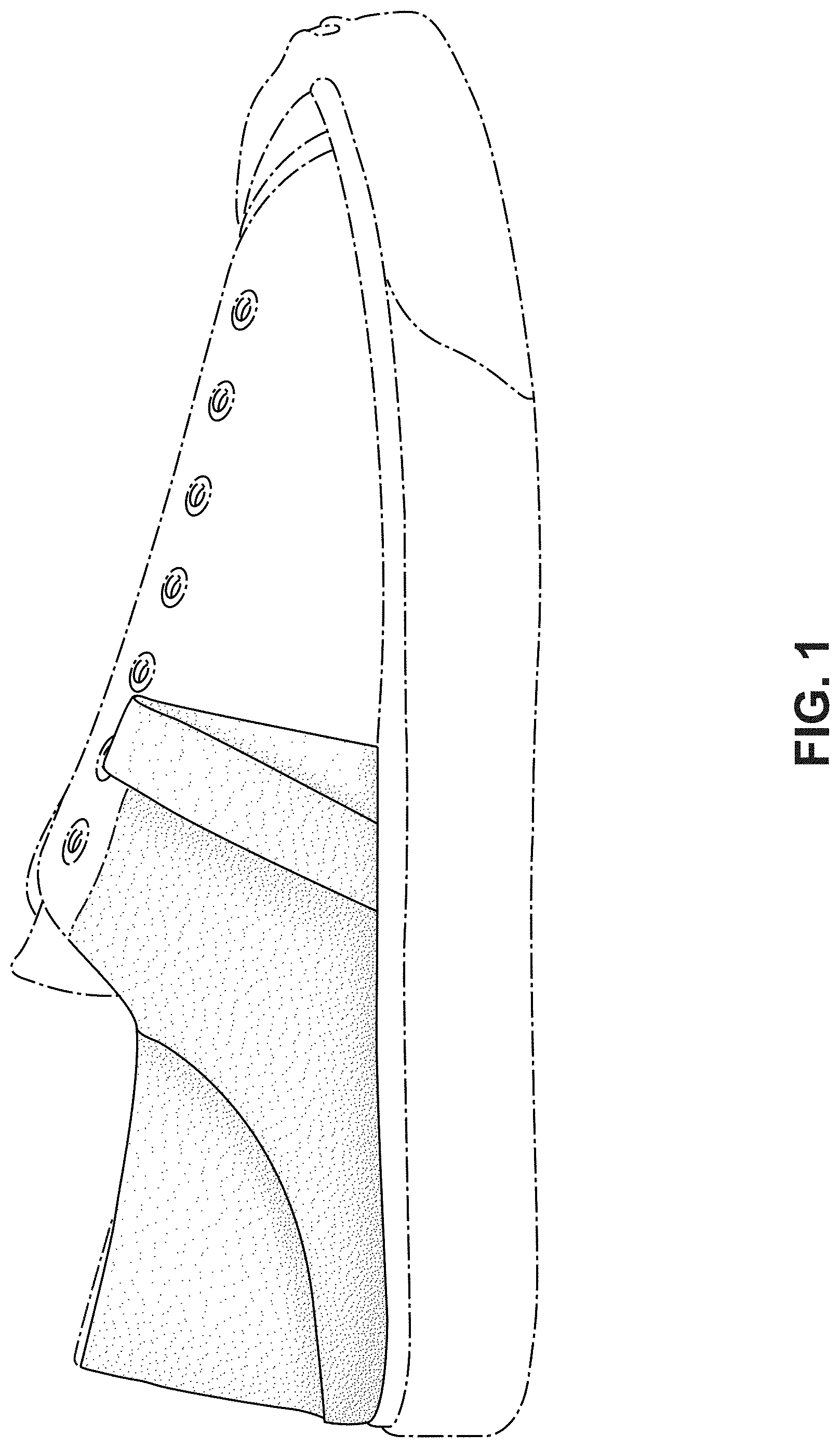Patent USD1000798 Figure 1 – Shoe