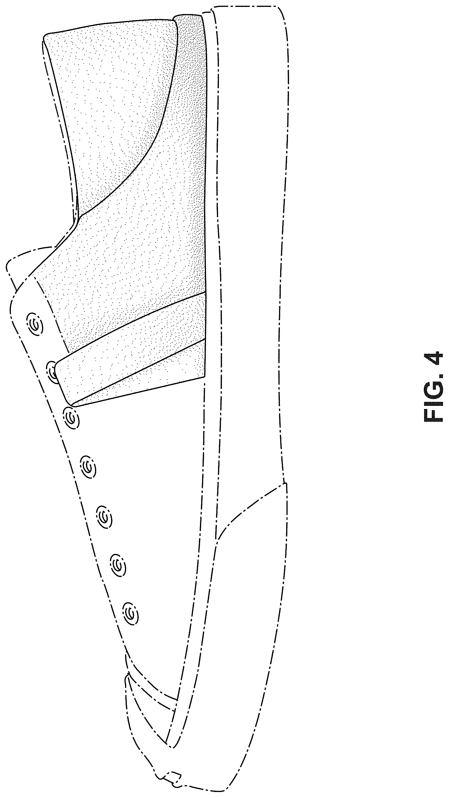 Patent USD1000798 Figure 4 – Shoe