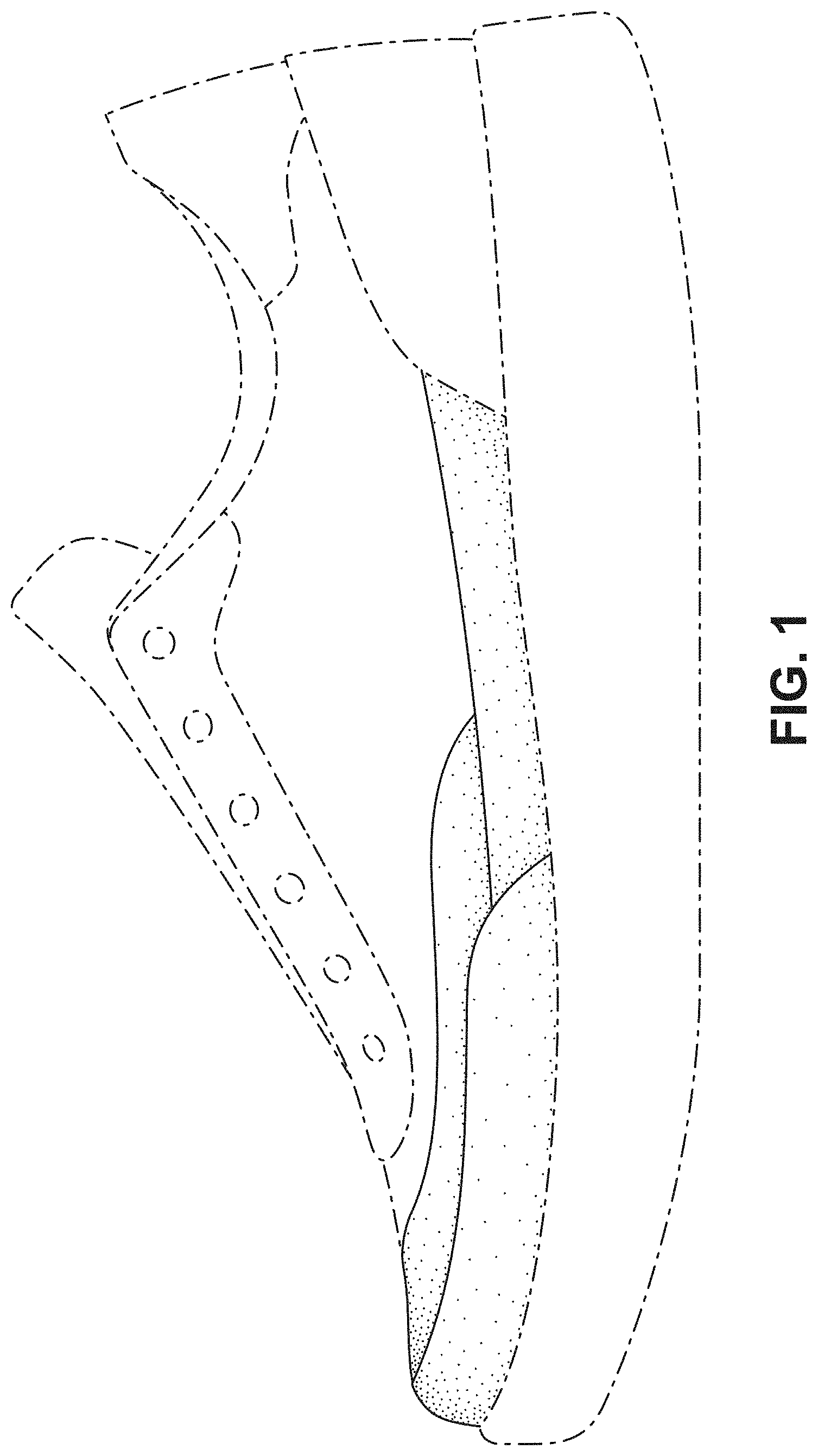 Patent USD1000799 — Shoe — Figure 1
