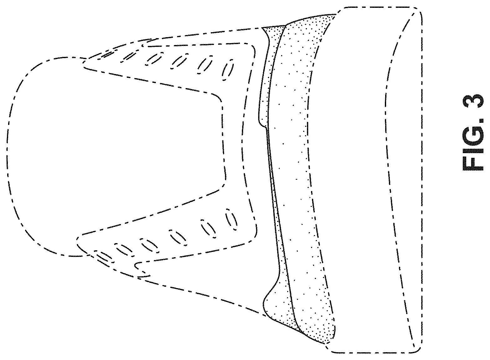 Patent USD1000799 Figure 3 – Shoe