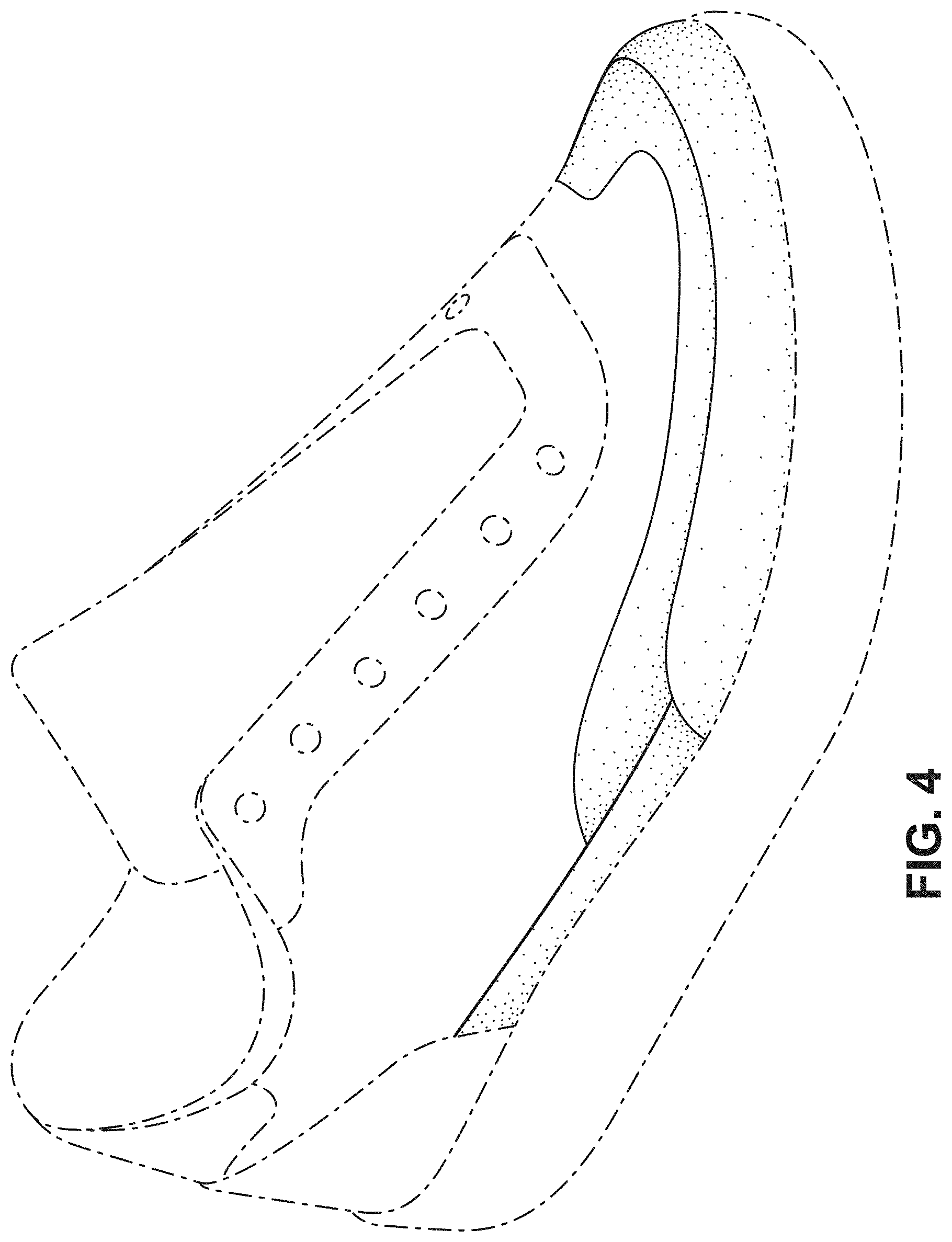 Patent USD1000799 Figure 4 – Shoe